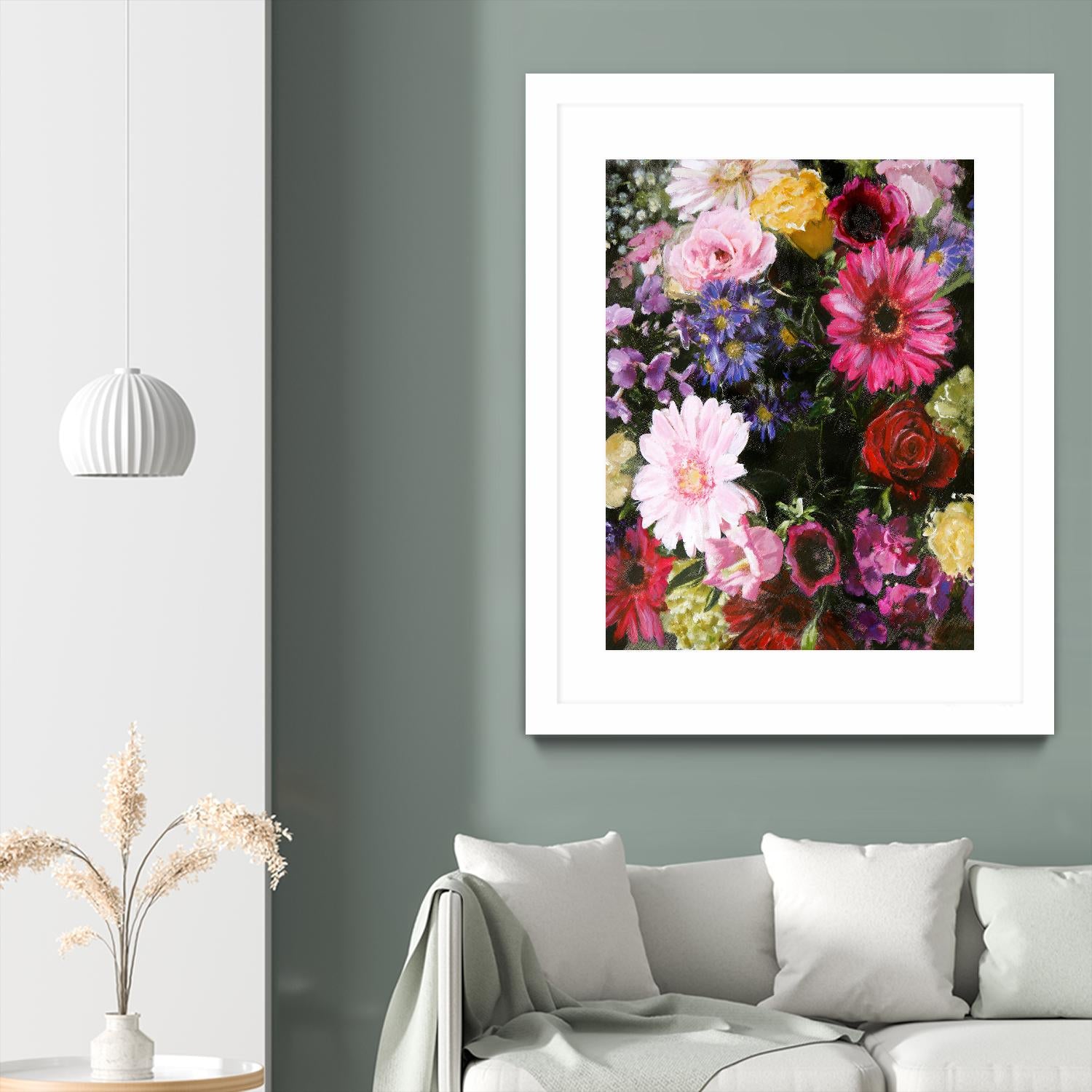 Dark Blossom by Design Fabrikken on GIANT ART - multi floral/still life