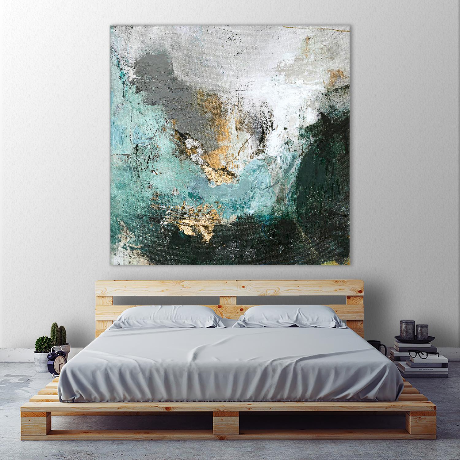 Arctic Green by Design Fabrikken on GIANT ART - multi abstracts