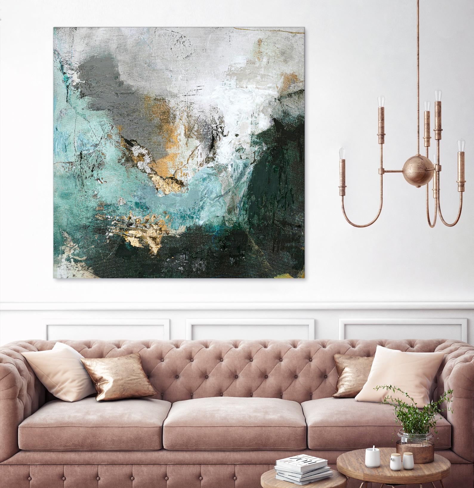 Arctic Green by Design Fabrikken on GIANT ART - multi abstracts