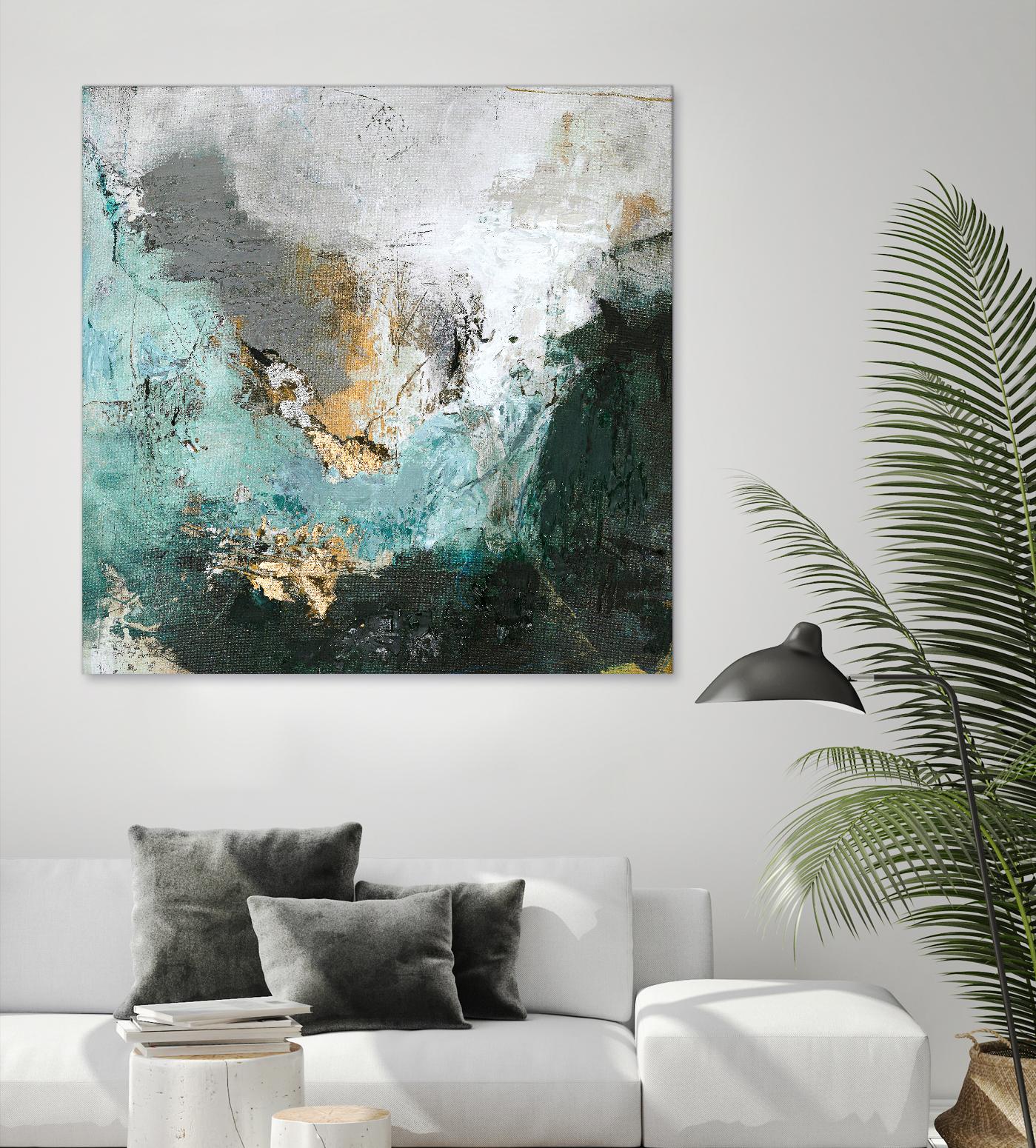Arctic Green by Design Fabrikken on GIANT ART - multi abstracts