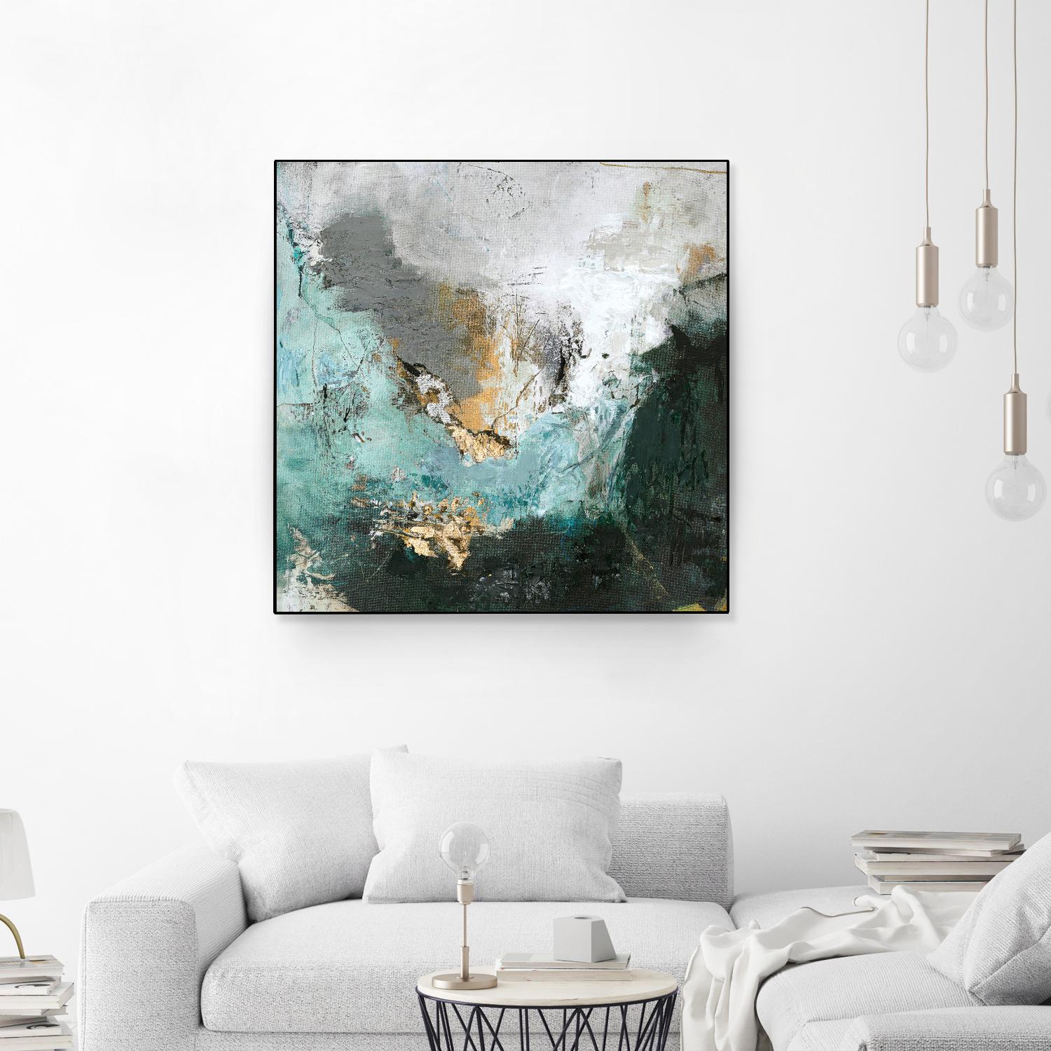 Arctic Green by Design Fabrikken on GIANT ART - multi abstracts