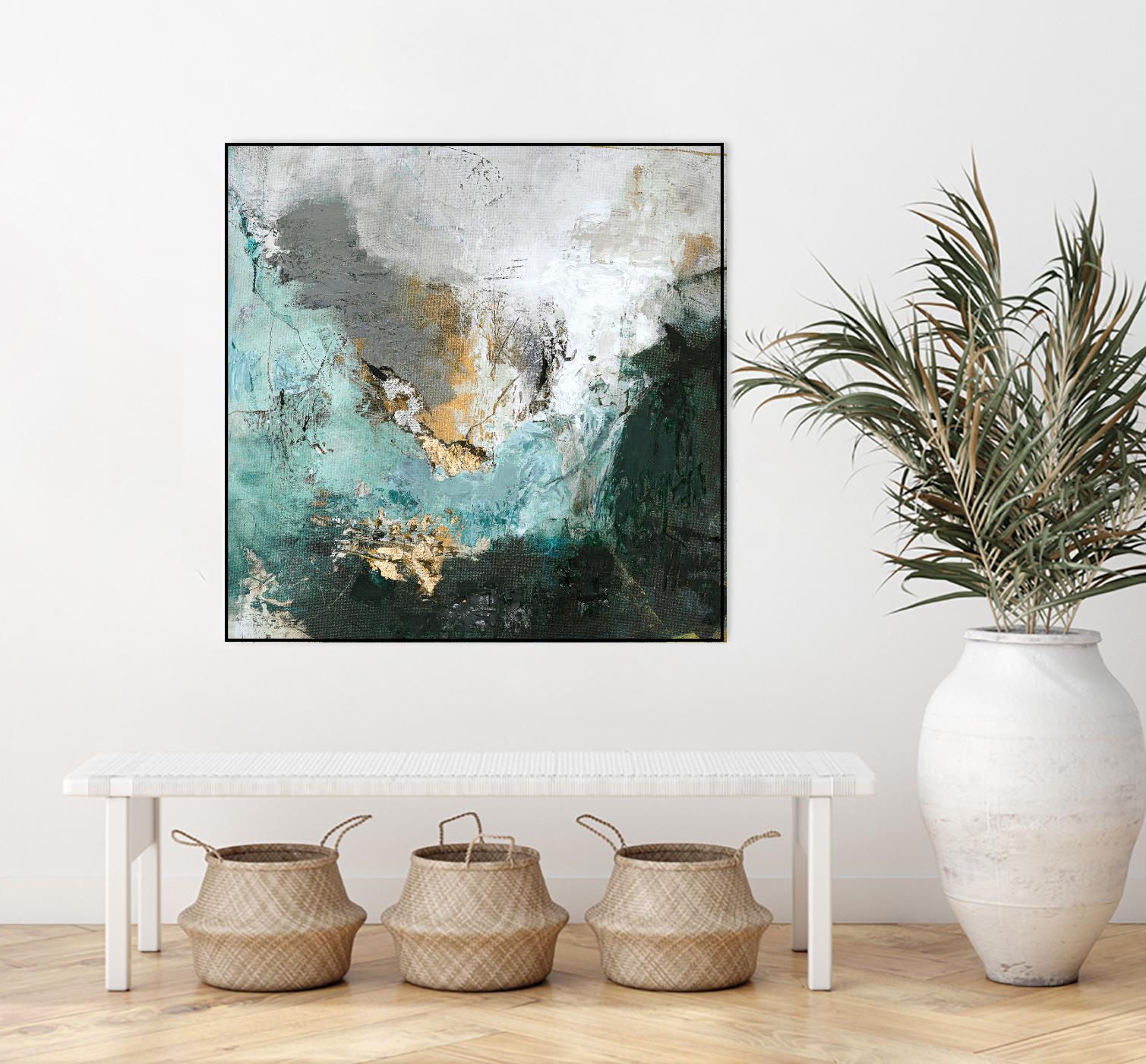 Arctic Green by Design Fabrikken on GIANT ART - multi abstracts