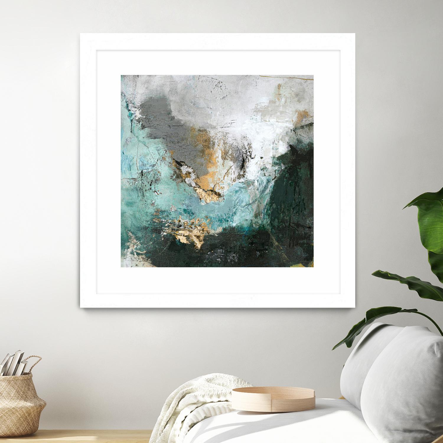 Arctic Green by Design Fabrikken on GIANT ART - multi abstracts
