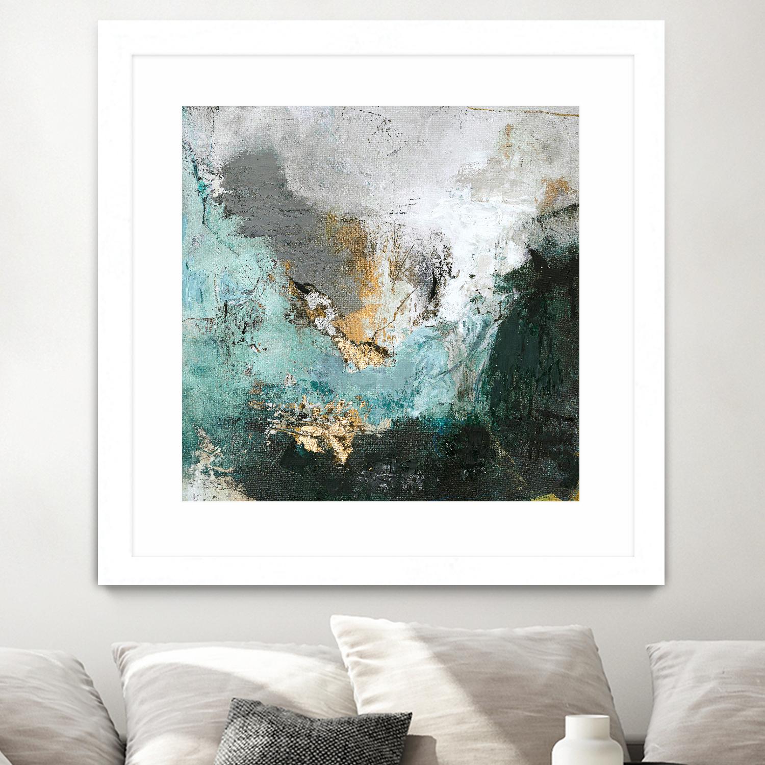 Arctic Green by Design Fabrikken on GIANT ART - multi abstracts