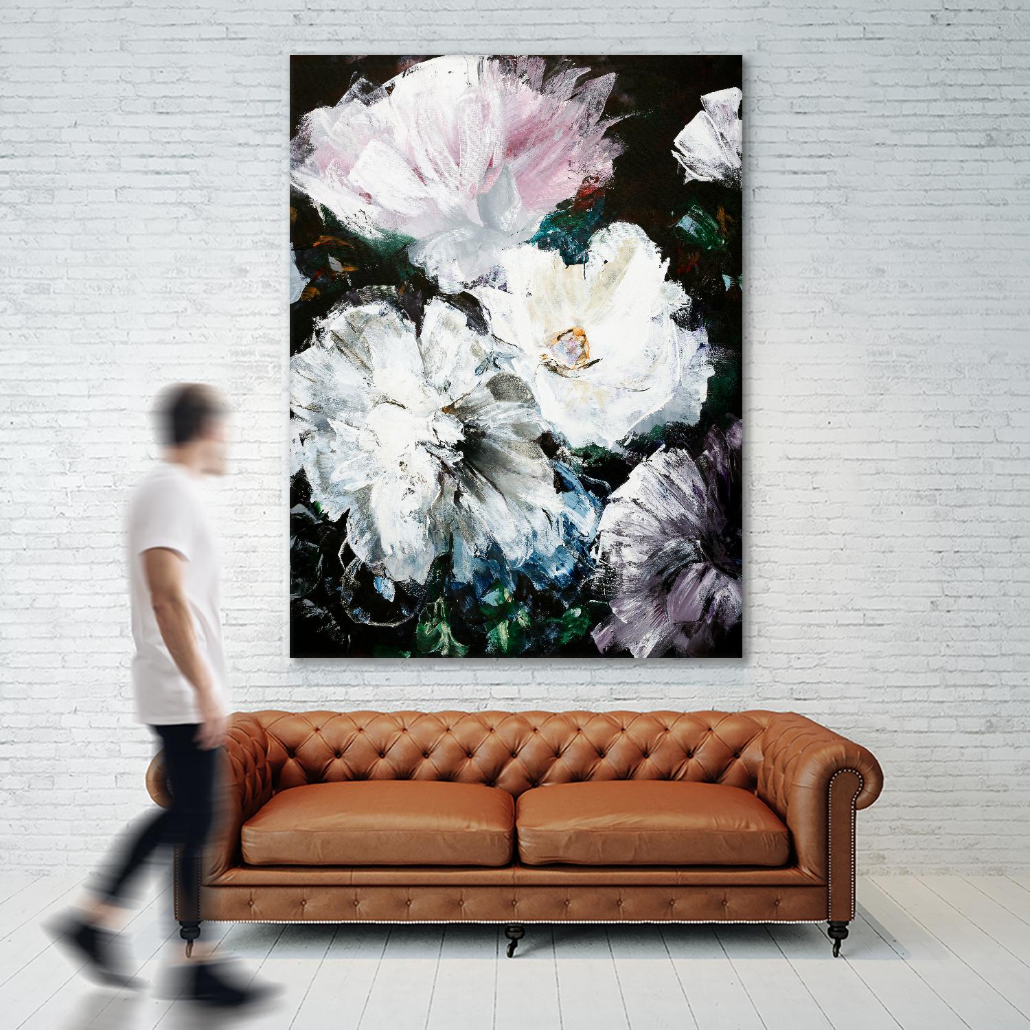 Soft Hue Flowers by Design Fabrikken on GIANT ART - multi floral/still life, flowers