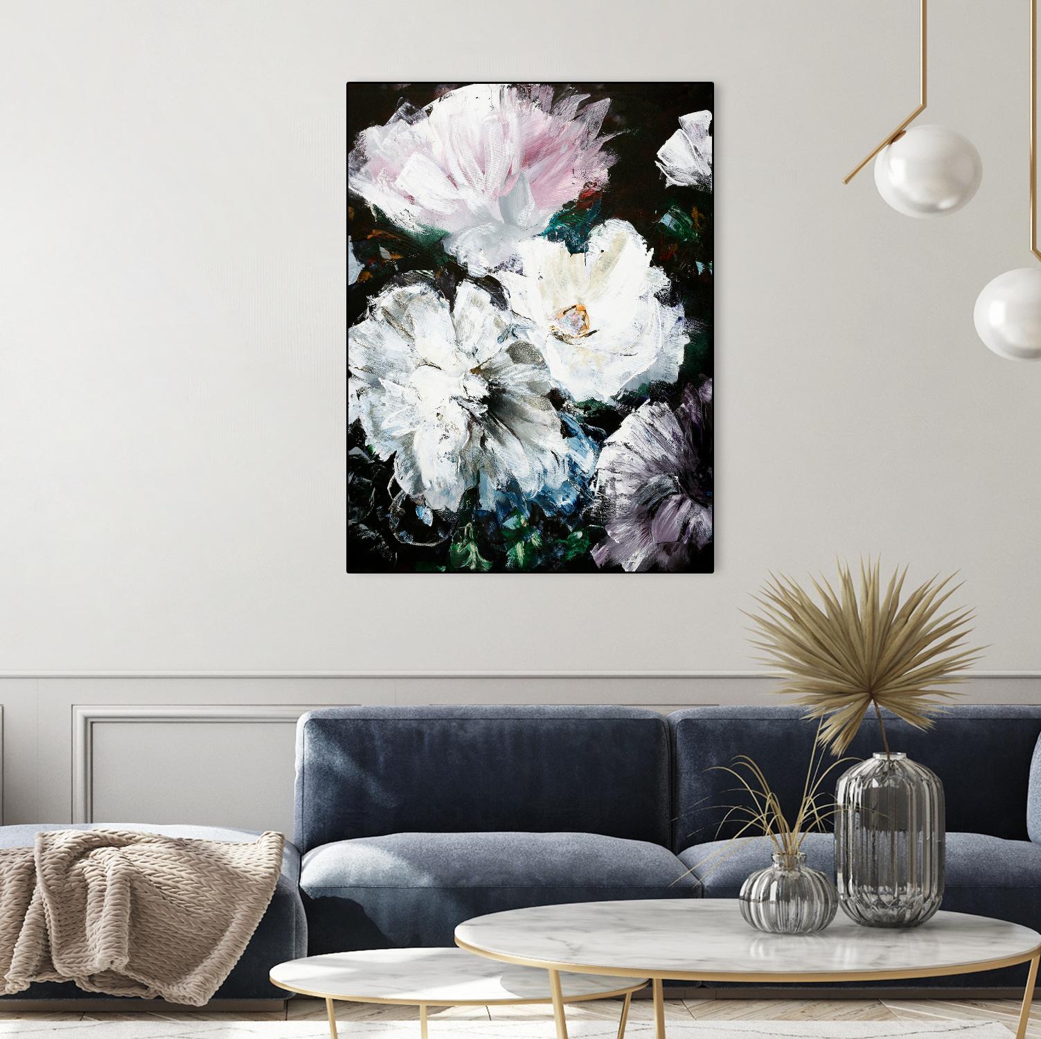 Soft Hue Flowers by Design Fabrikken on GIANT ART - multi floral/still life, flowers