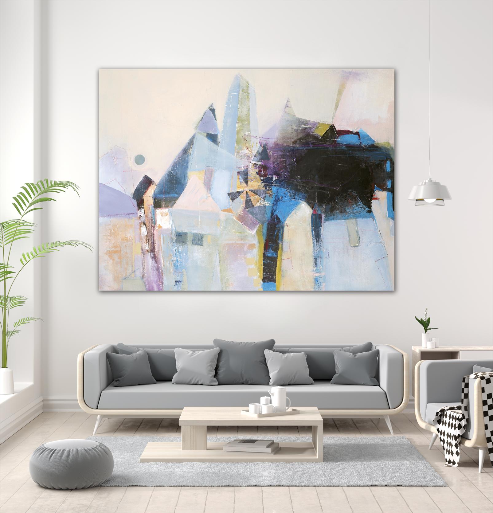 Spinning Mill 1 by Design Fabrikken on GIANT ART - multi abstracts, contemporary, landscapes, cityscapes