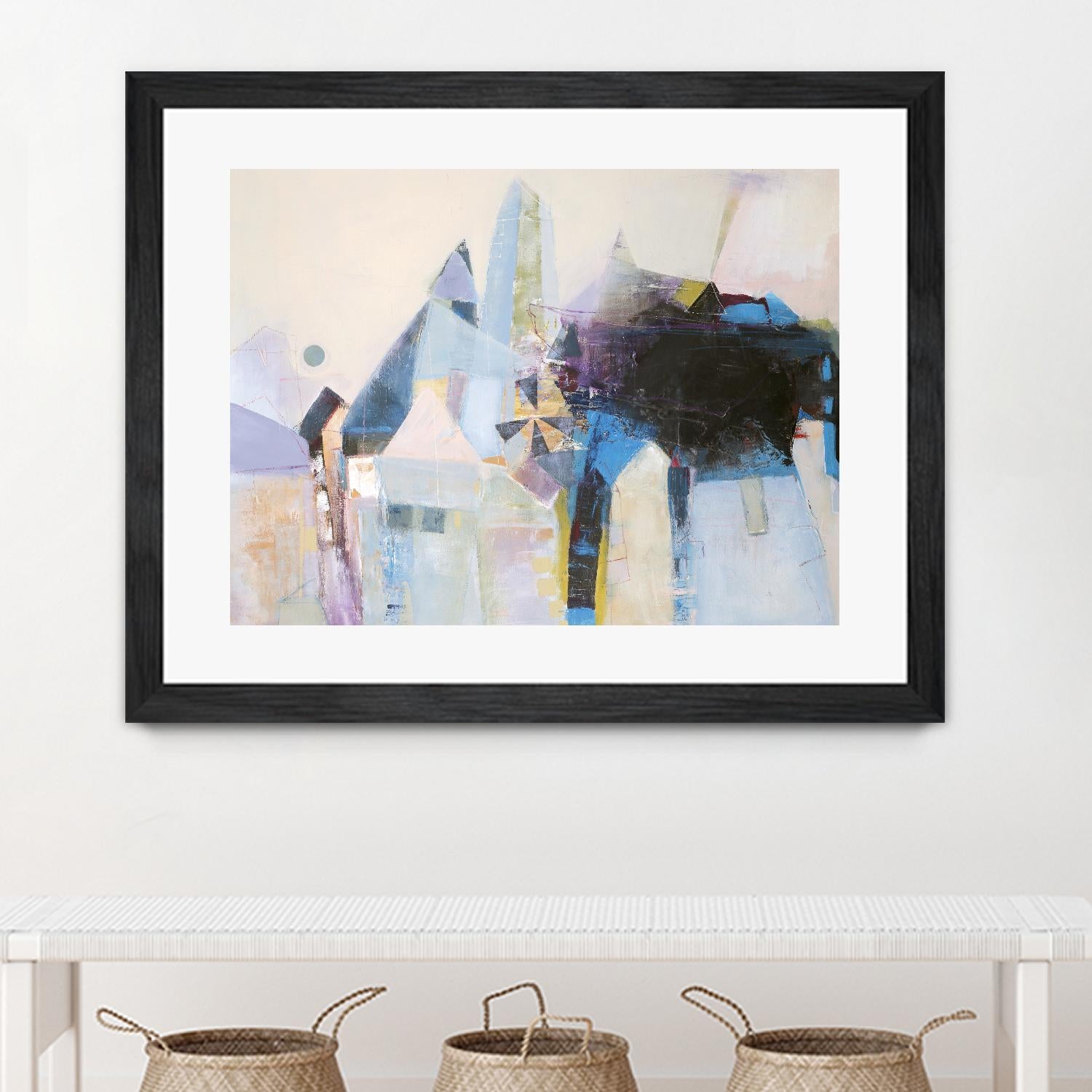 Spinning Mill 1 by Design Fabrikken on GIANT ART - multi abstracts, contemporary, landscapes, cityscapes