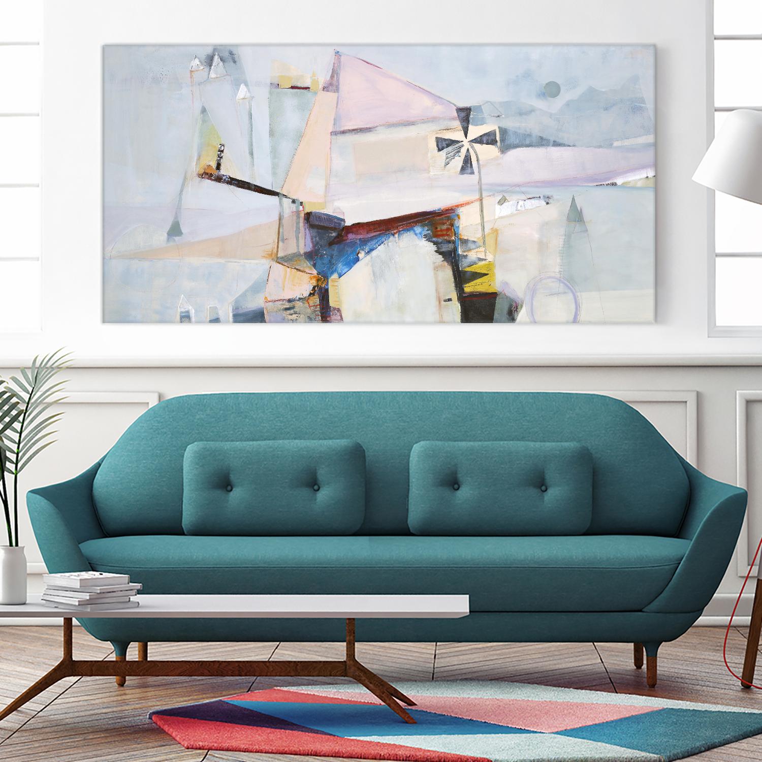 Spinning Mill 2 by Design Fabrikken on GIANT ART - multi abstracts, contemporary, landscapes, cityscapes