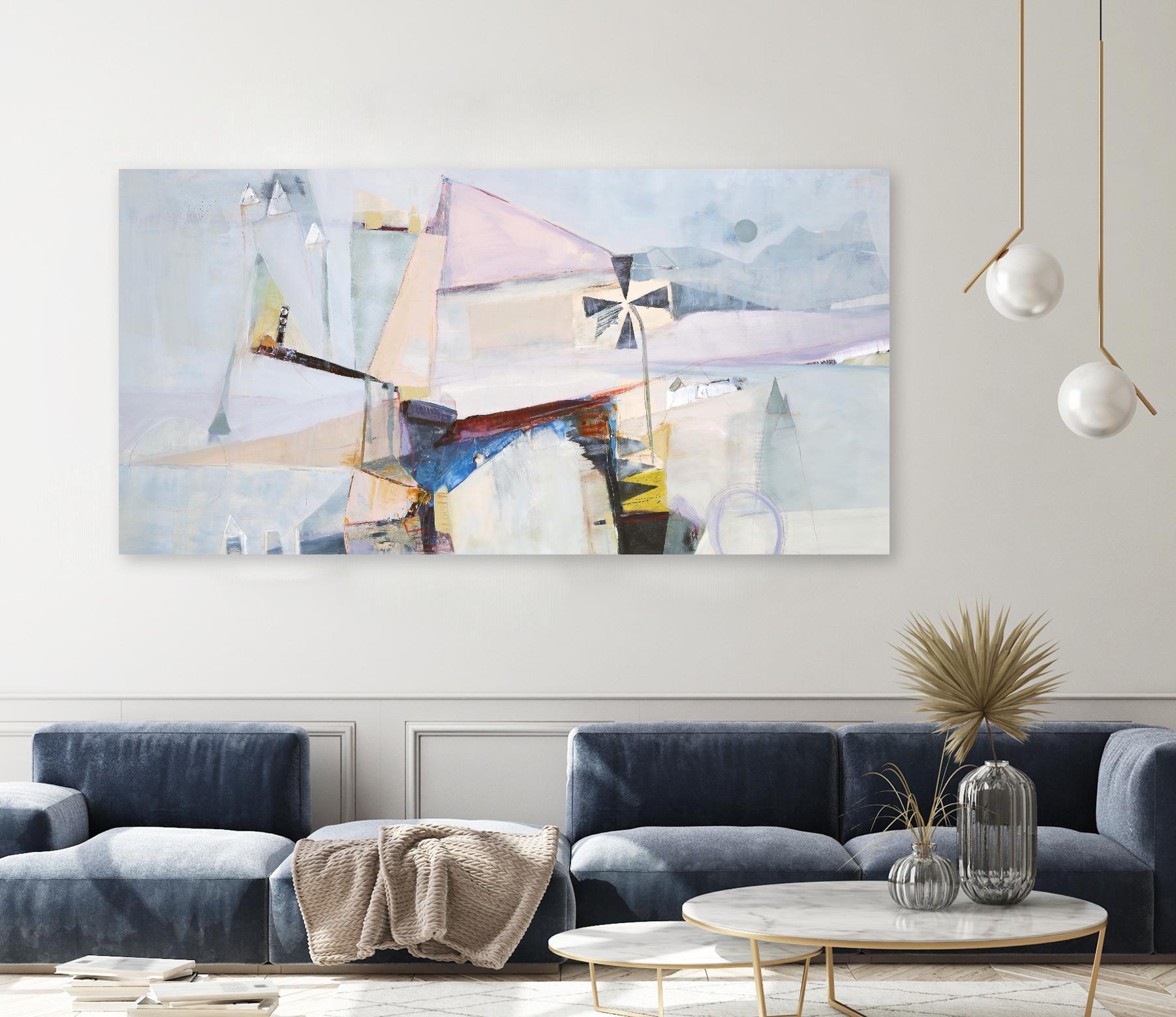 Spinning Mill 2 by Design Fabrikken on GIANT ART - multi abstracts, contemporary, landscapes, cityscapes