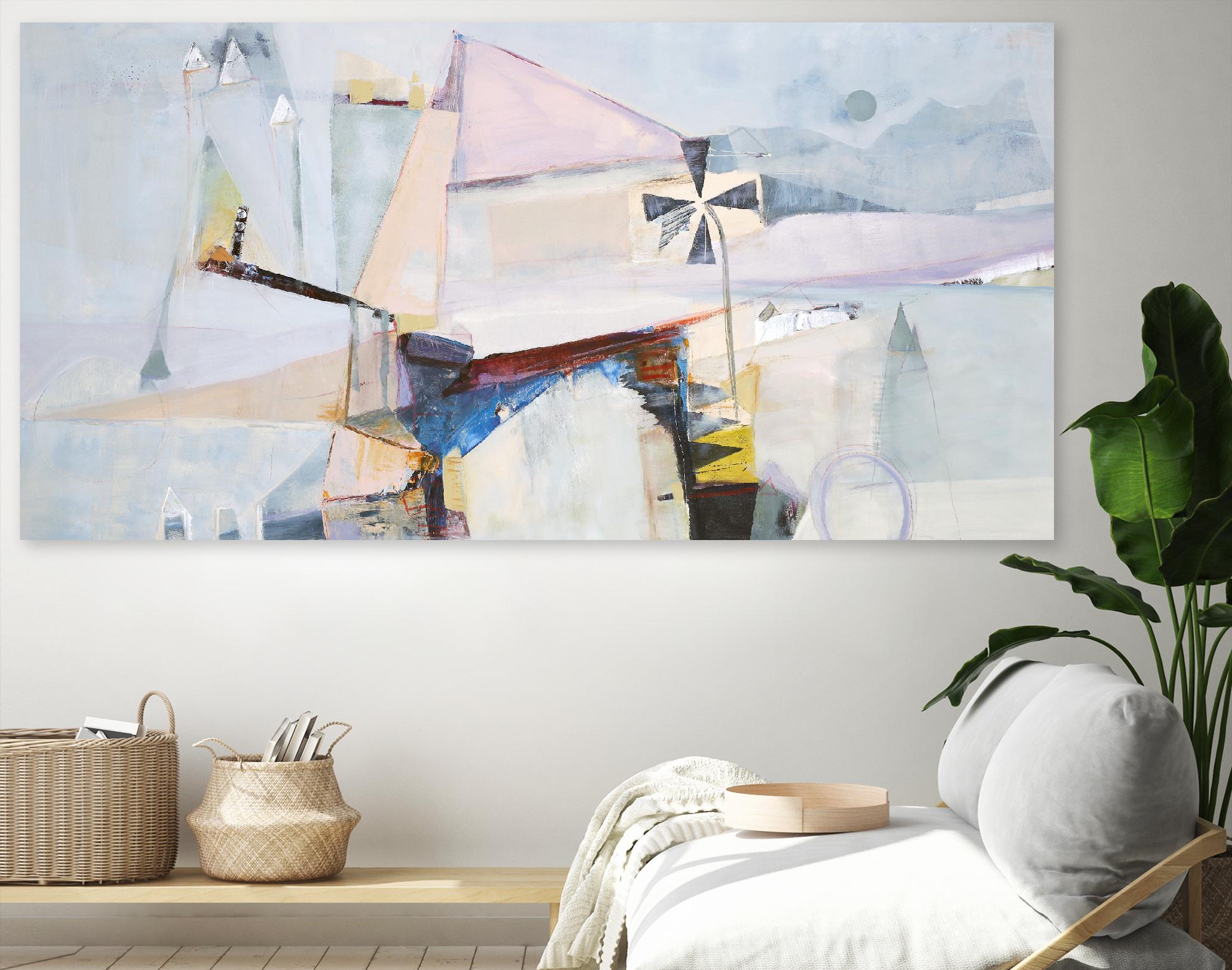 Spinning Mill 2 by Design Fabrikken on GIANT ART - multi abstracts, contemporary, landscapes, cityscapes