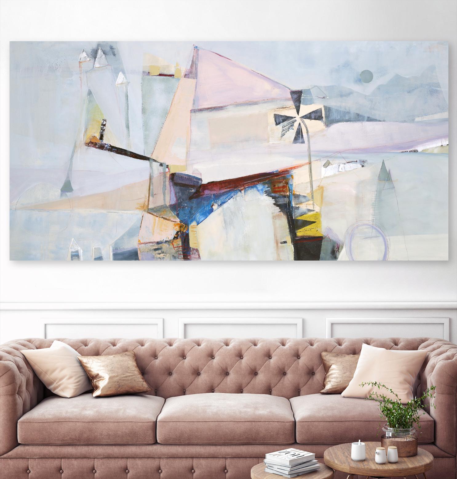 Spinning Mill 2 by Design Fabrikken on GIANT ART - multi abstracts, contemporary, landscapes, cityscapes