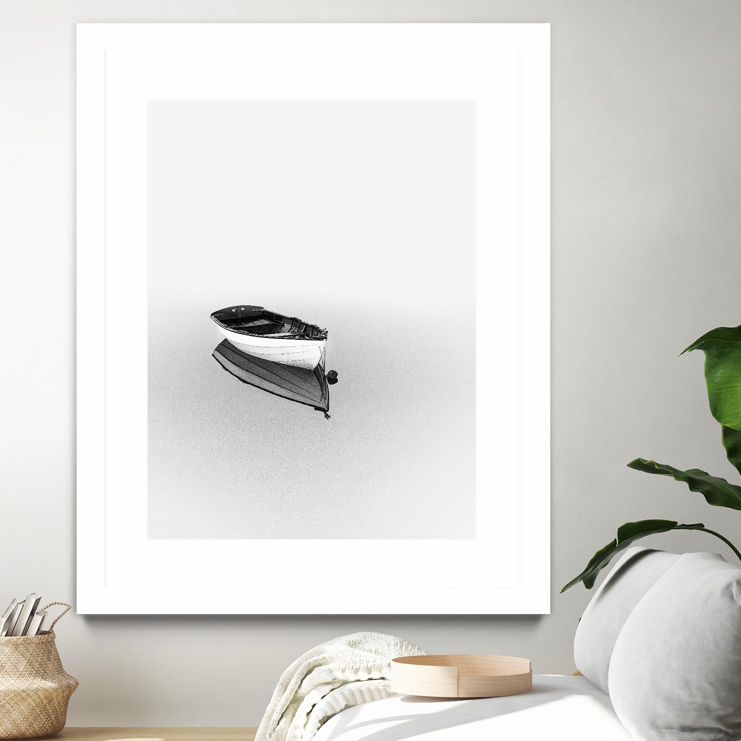 Solemn by Design Fabrikken on GIANT ART - black,white coastal, landscapes, photography, boats, waterways