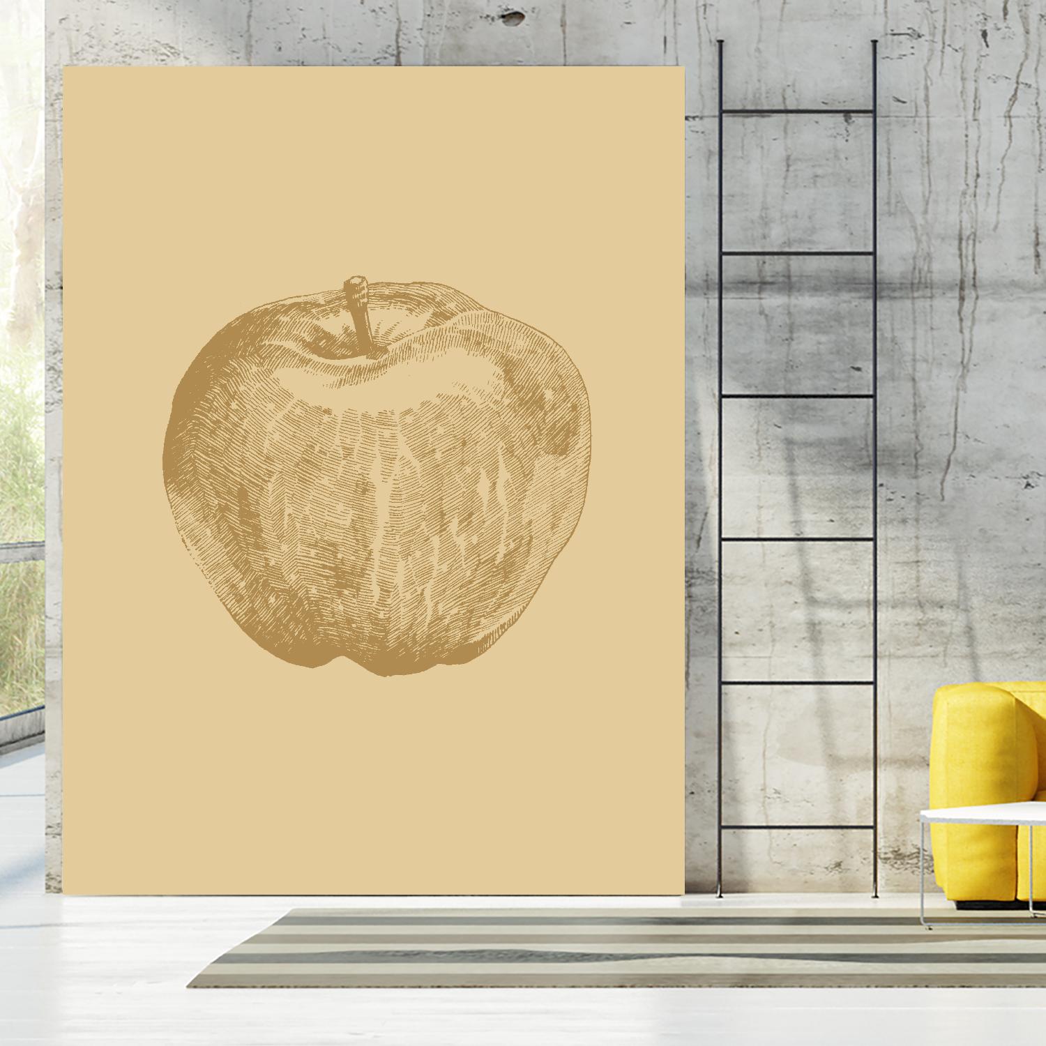 Botanica 4 by Design Fabrikken on GIANT ART - yellow floral/still life, botanical, fruit