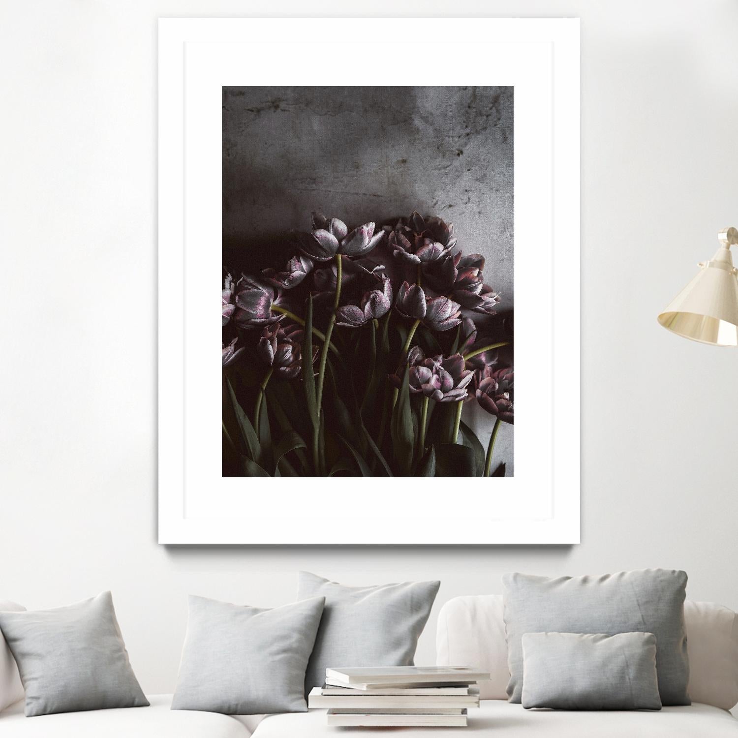 Dark Tulips by Design Fabrikken on GIANT ART - multi floral/still life, photography, flowers, tulips