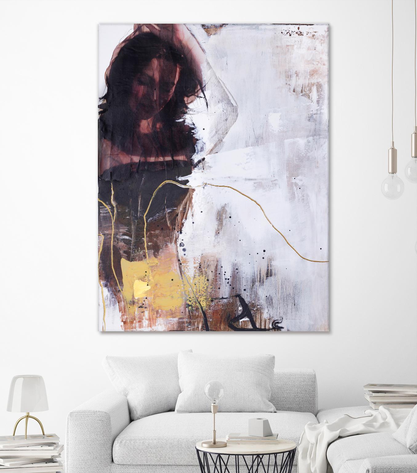 Yellow Era 1 by Design Fabrikken on GIANT ART - multi abstracts, contemporary, figurative