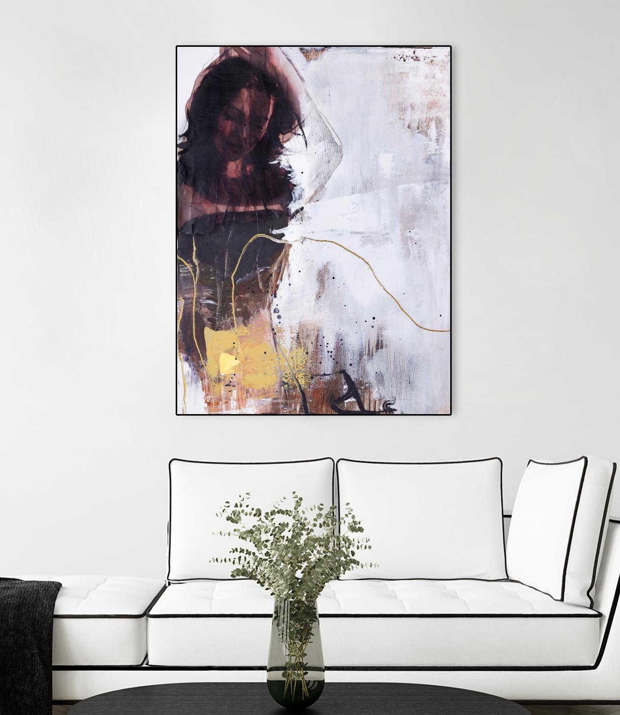 Yellow Era 1 by Design Fabrikken on GIANT ART - multi abstracts, contemporary, figurative