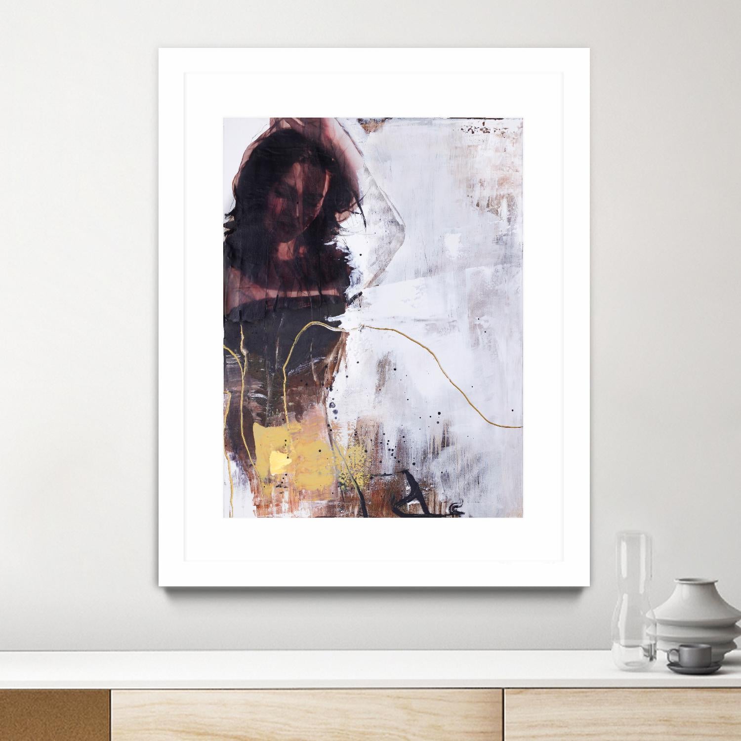 Yellow Era 1 by Design Fabrikken on GIANT ART - multi abstracts, contemporary, figurative