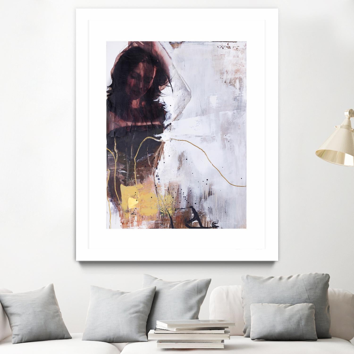 Yellow Era 1 by Design Fabrikken on GIANT ART - multi abstracts, contemporary, figurative