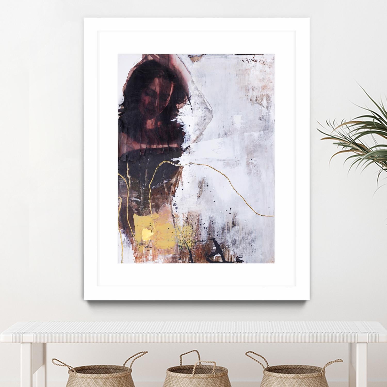 Yellow Era 1 by Design Fabrikken on GIANT ART - multi abstracts, contemporary, figurative