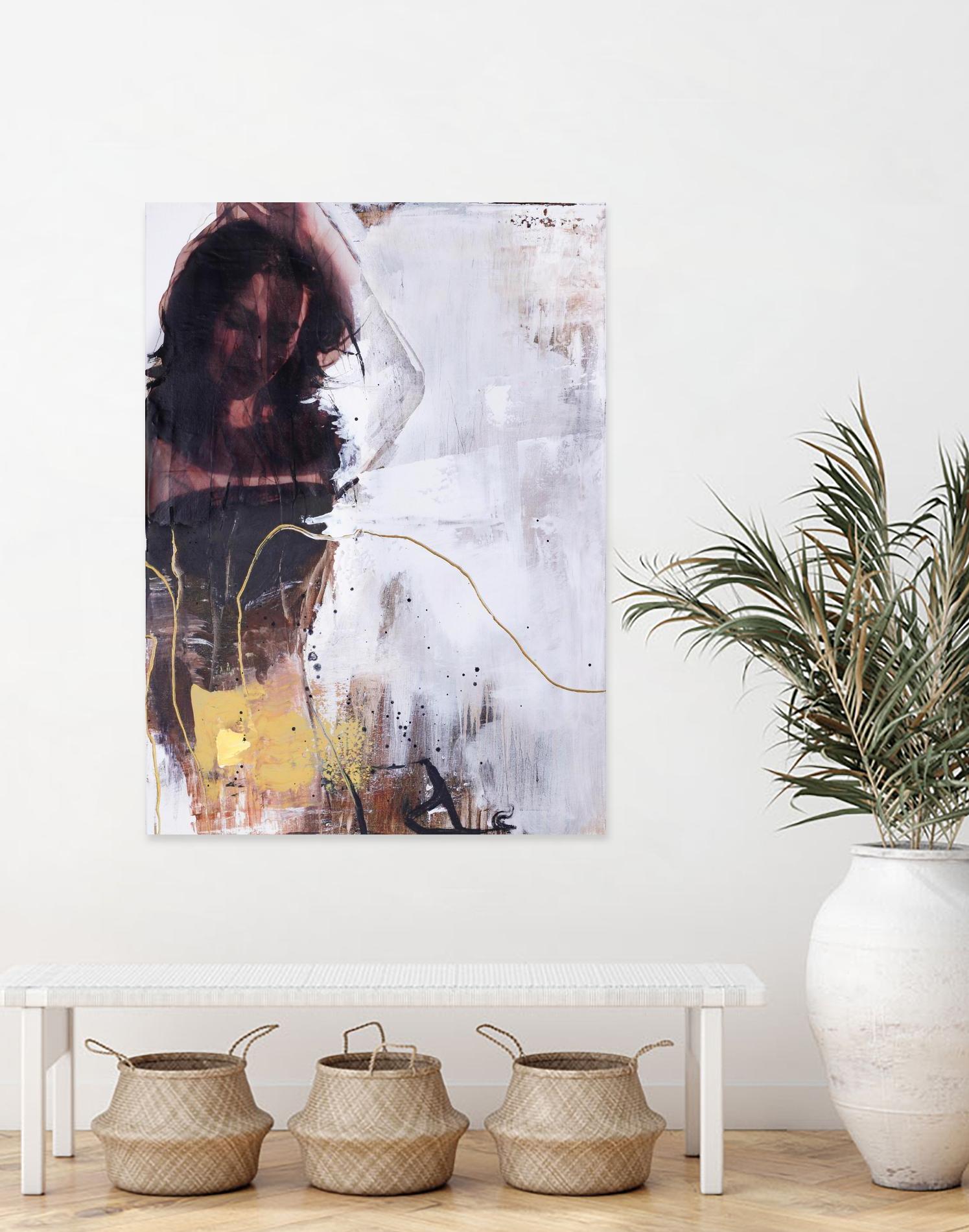 Yellow Era 1 by Design Fabrikken on GIANT ART - multi abstracts, contemporary, figurative