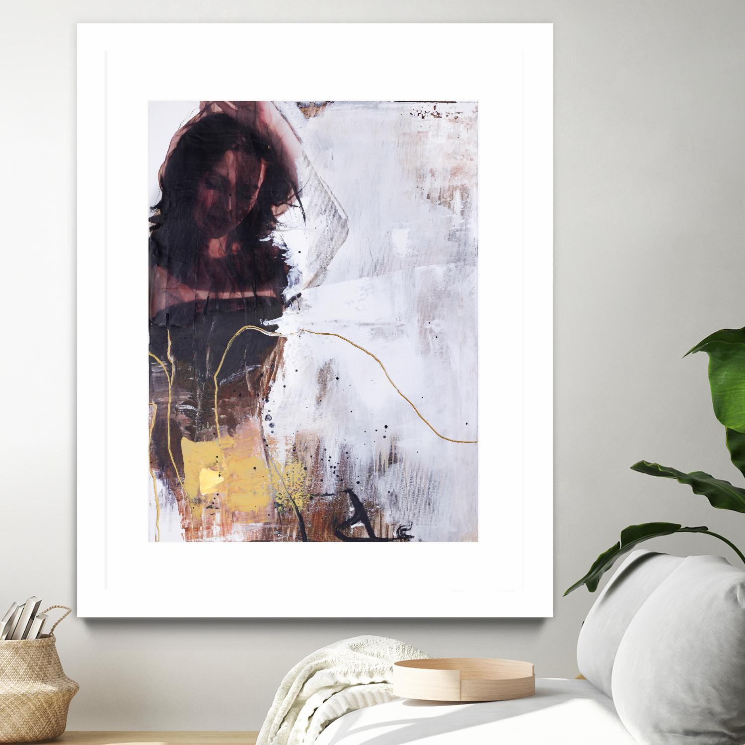 Yellow Era 1 by Design Fabrikken on GIANT ART - multi abstracts, contemporary, figurative