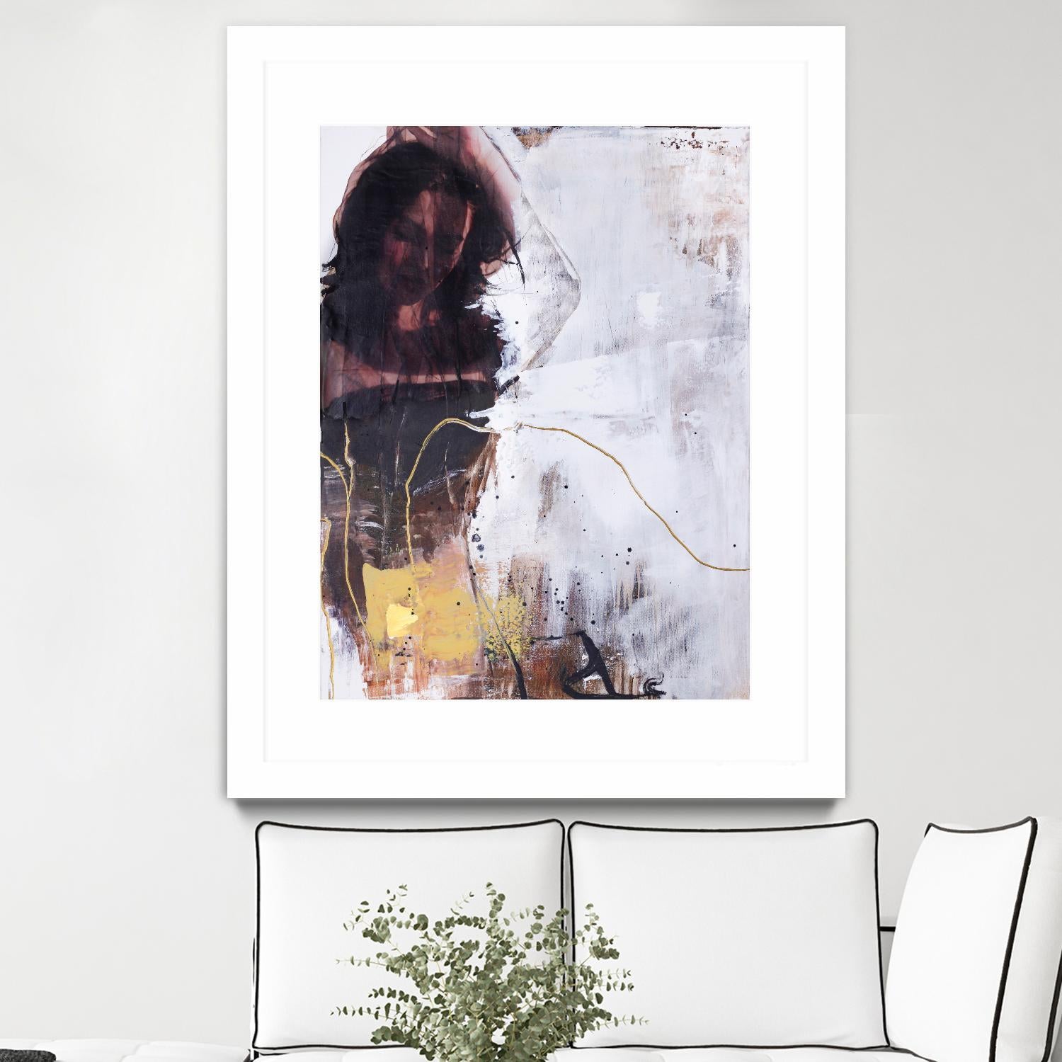 Yellow Era 1 by Design Fabrikken on GIANT ART - multi abstracts, contemporary, figurative