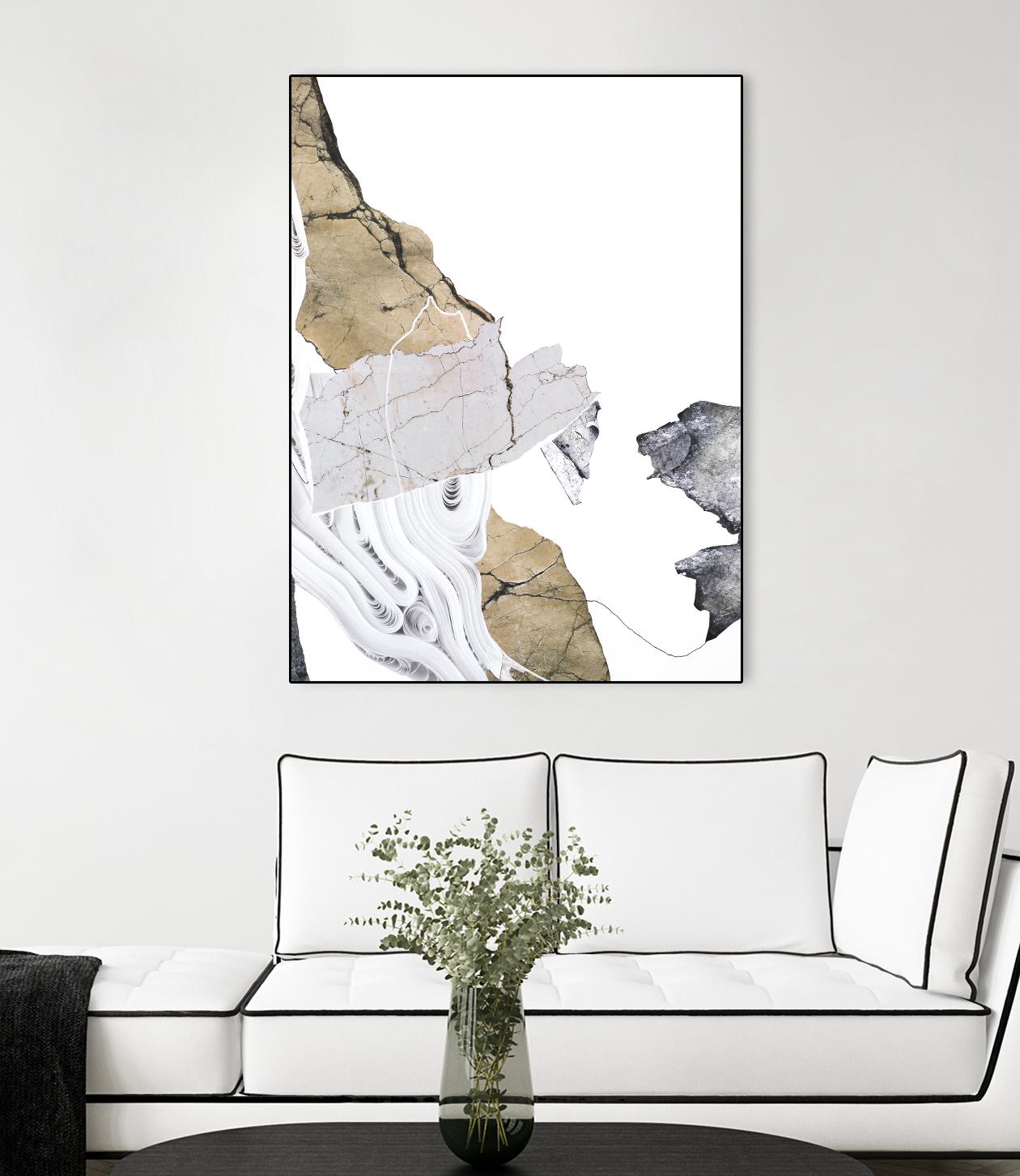 Paper Look 2 by Design Fabrikken on GIANT ART - multi abstracts, minimalist
