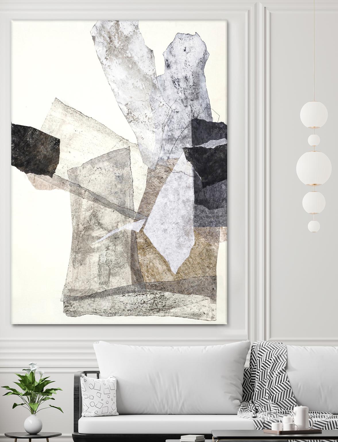 Organza 1 by Design Fabrikken on GIANT ART - multi abstracts, minimalist
