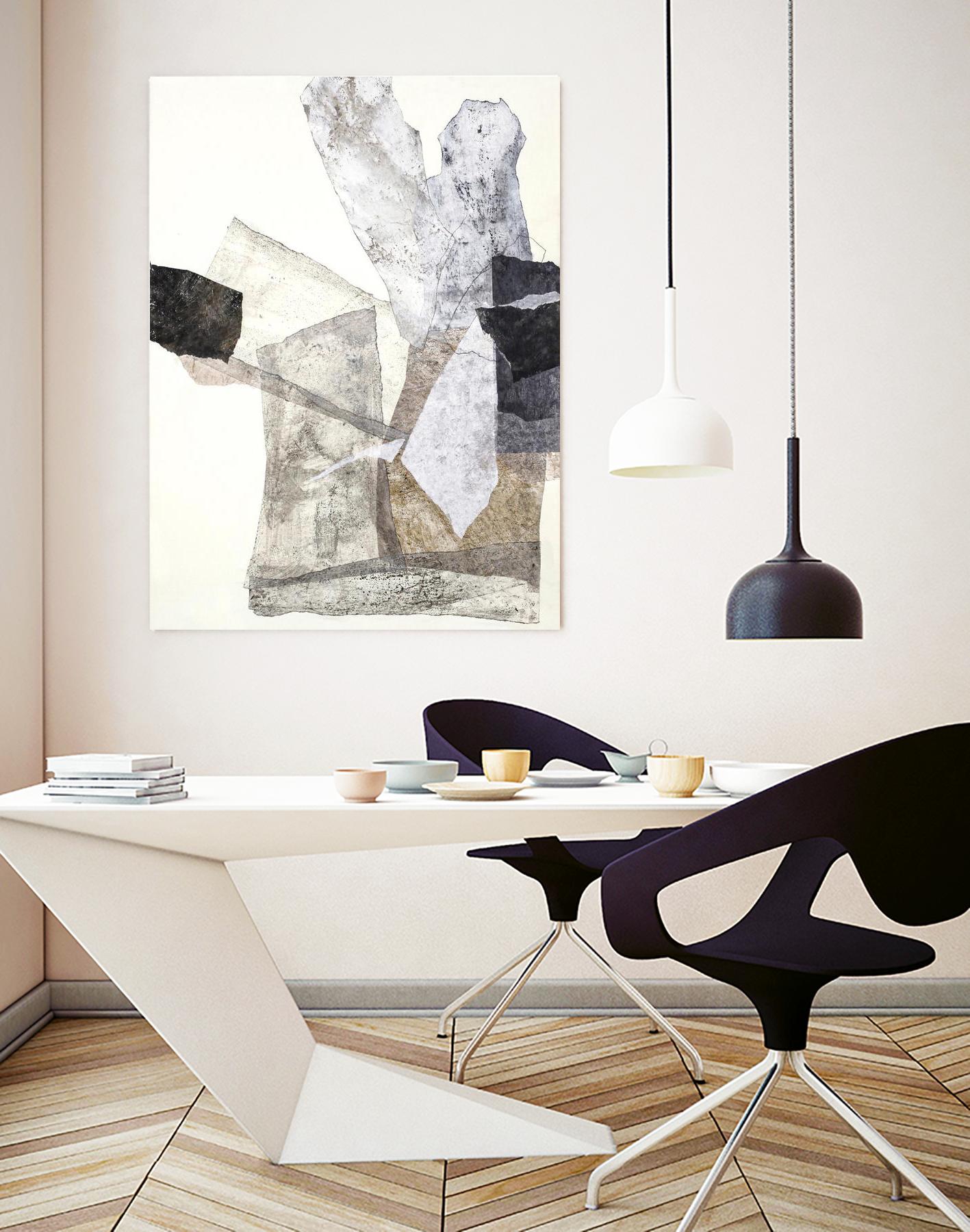 Organza 1 by Design Fabrikken on GIANT ART - multi abstracts, minimalist