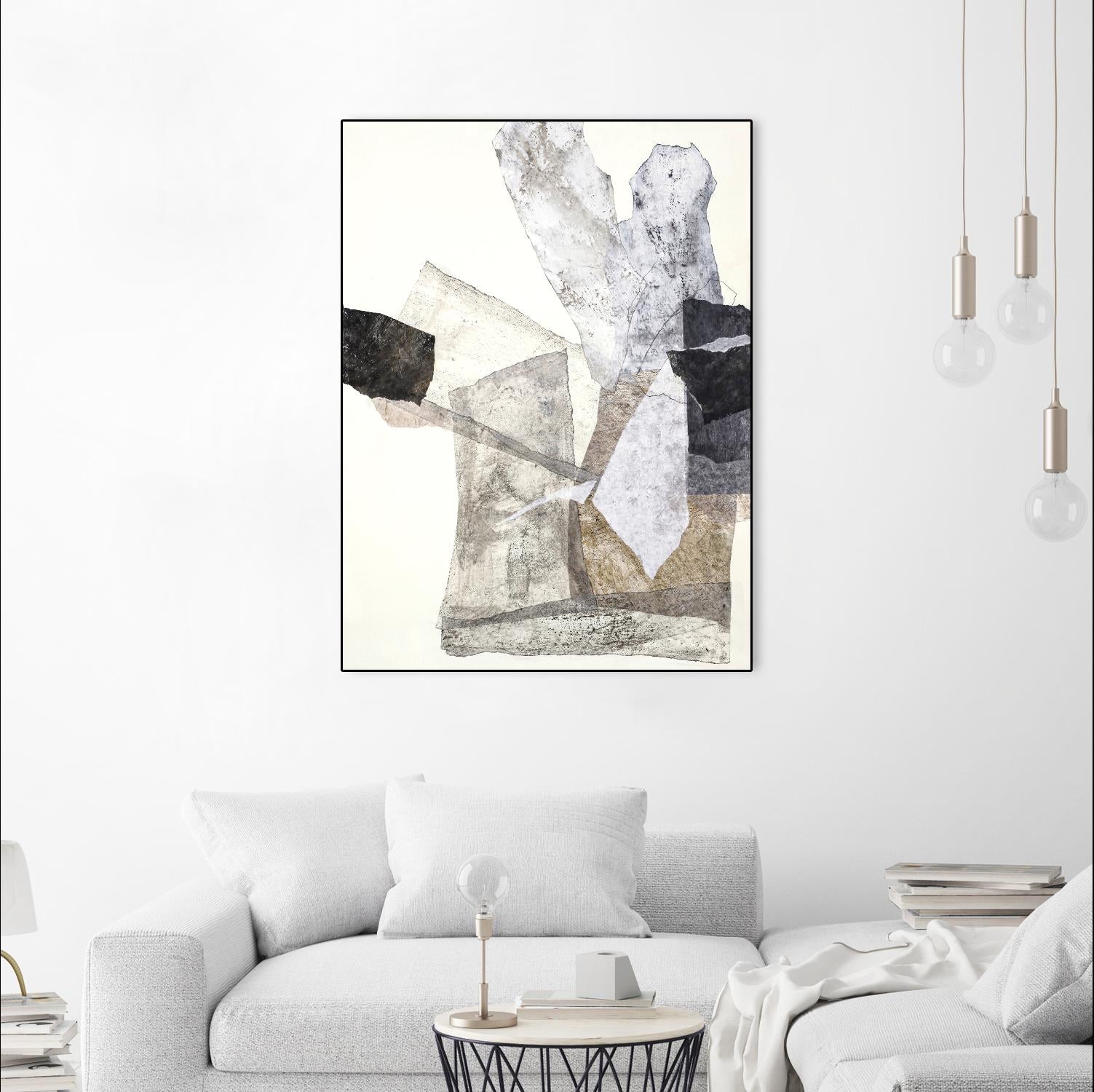 Organza 1 by Design Fabrikken on GIANT ART - multi abstracts, minimalist