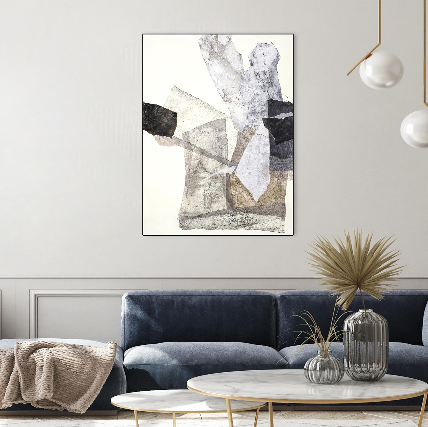 Organza 1 by Design Fabrikken on GIANT ART - multi abstracts, minimalist