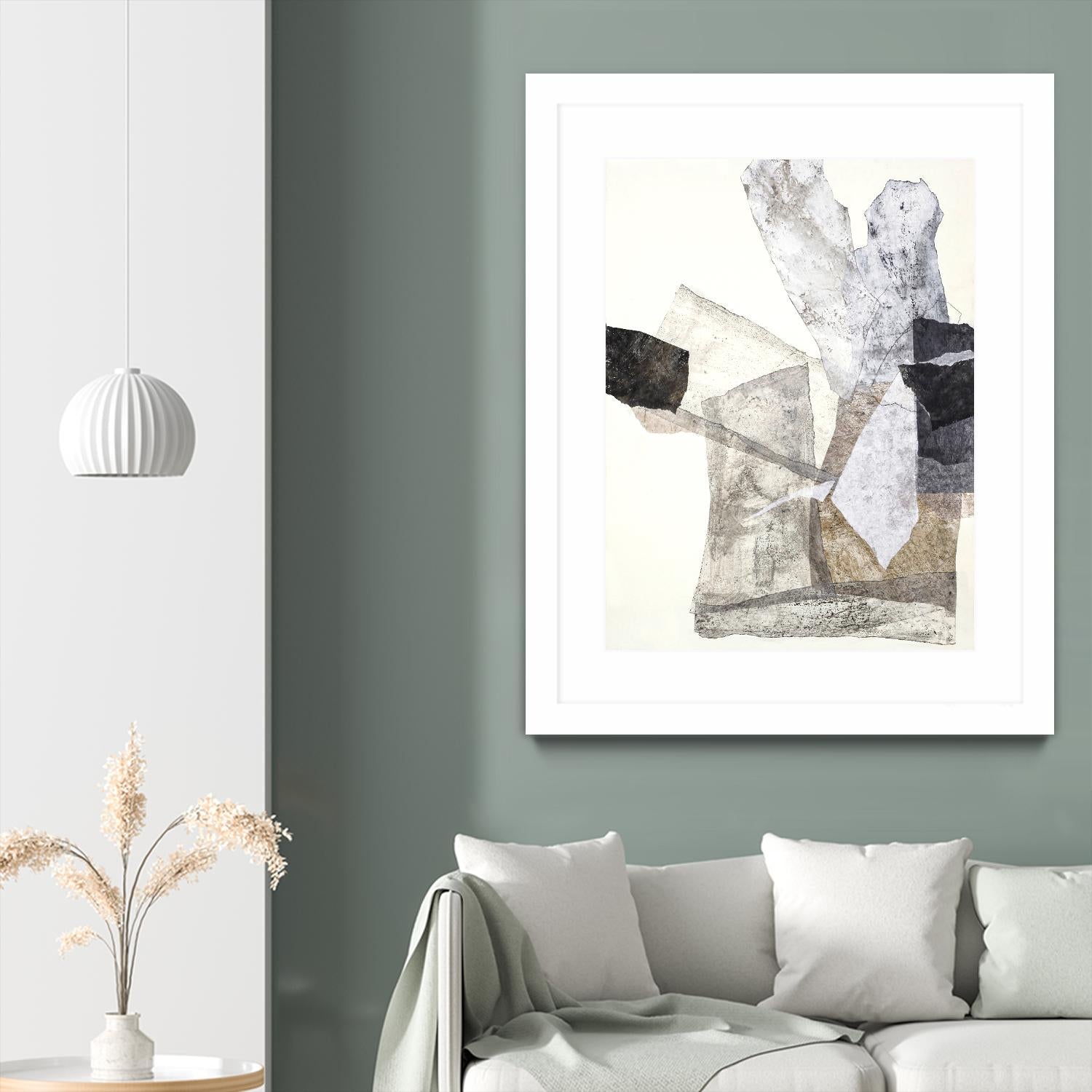 Organza 1 by Design Fabrikken on GIANT ART - multi abstracts, minimalist