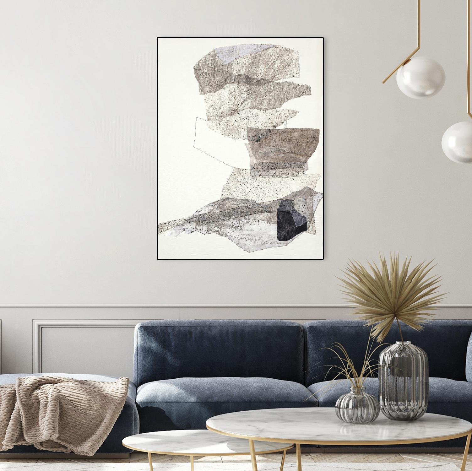 Organza 2 by Design Fabrikken on GIANT ART - multi abstracts, minimalist