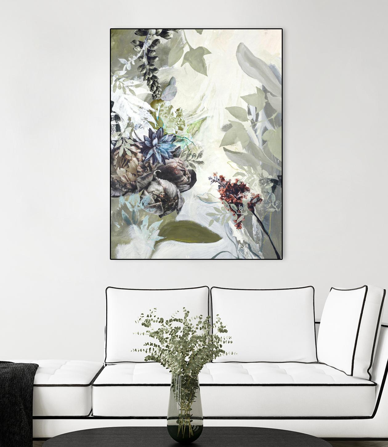 Green Garden by Design Fabrikken on GIANT ART - multi contemporary, floral/still life