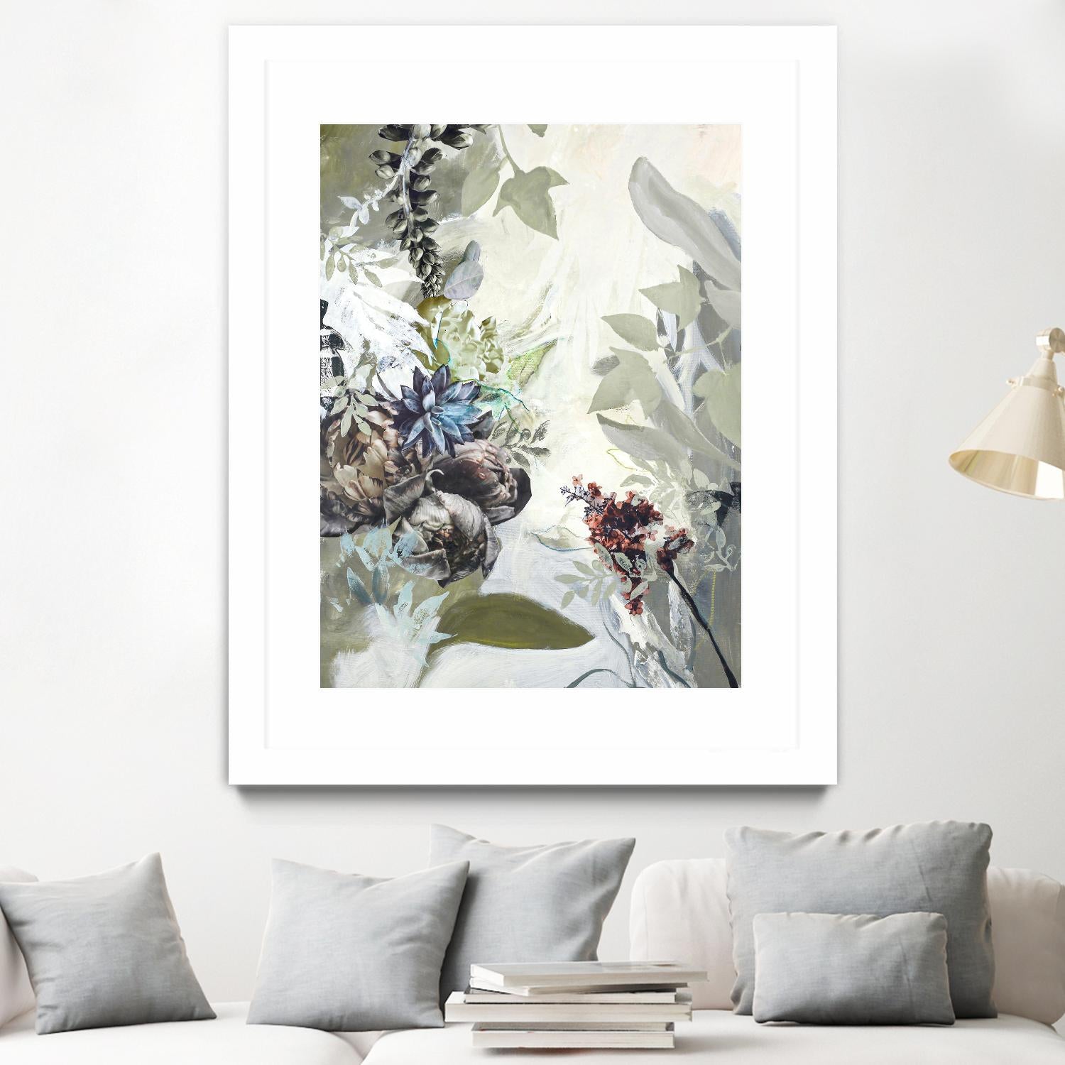 Green Garden by Design Fabrikken on GIANT ART - multi contemporary, floral/still life