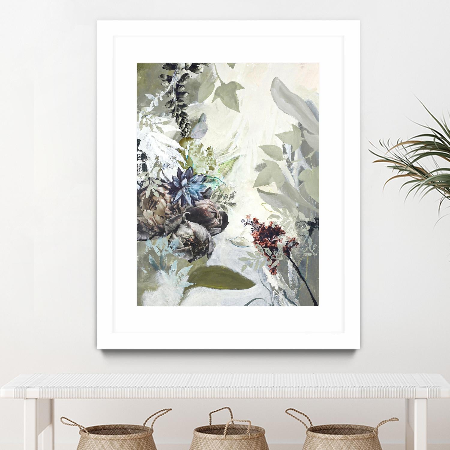 Green Garden by Design Fabrikken on GIANT ART - multi contemporary, floral/still life