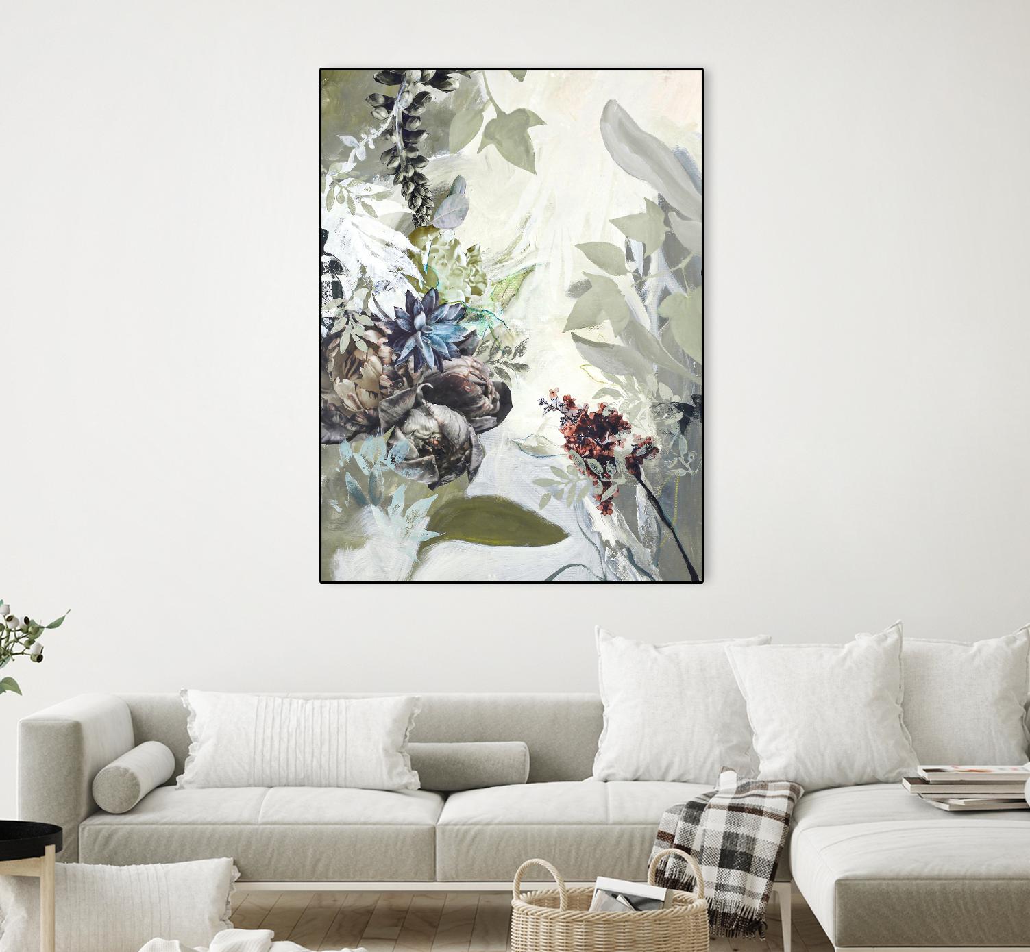 Green Garden by Design Fabrikken on GIANT ART - multi contemporary, floral/still life