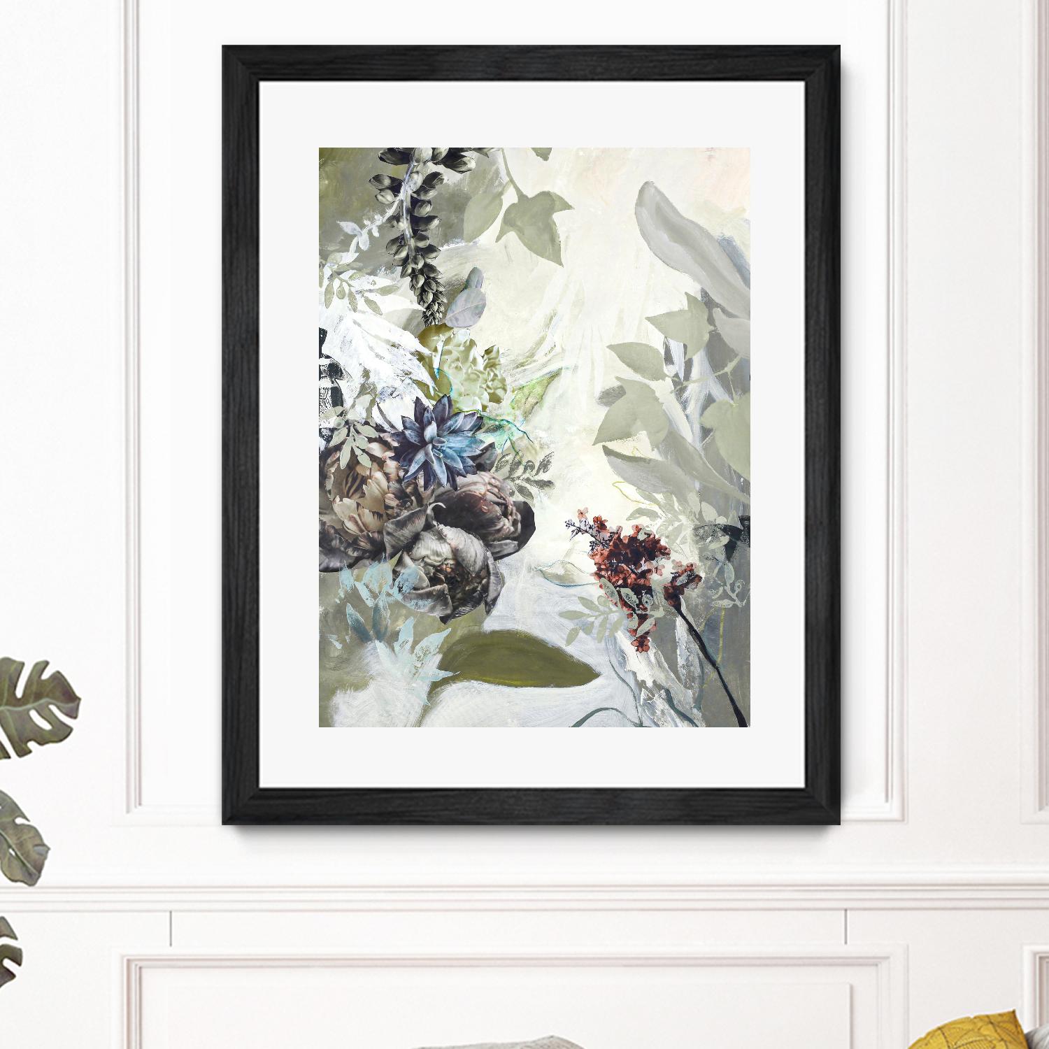 Green Garden by Design Fabrikken on GIANT ART - multi contemporary, floral/still life