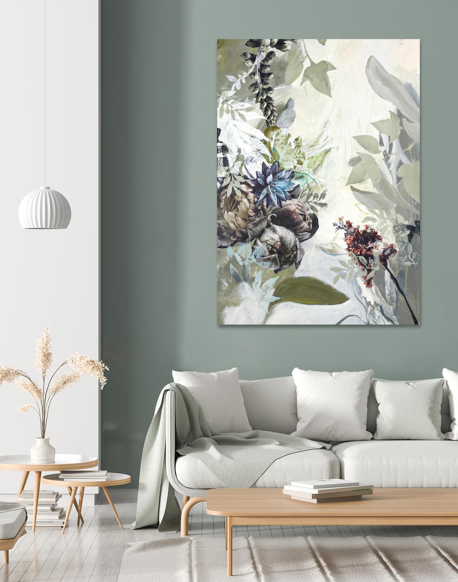 Green Garden by Design Fabrikken on GIANT ART - multi contemporary, floral/still life