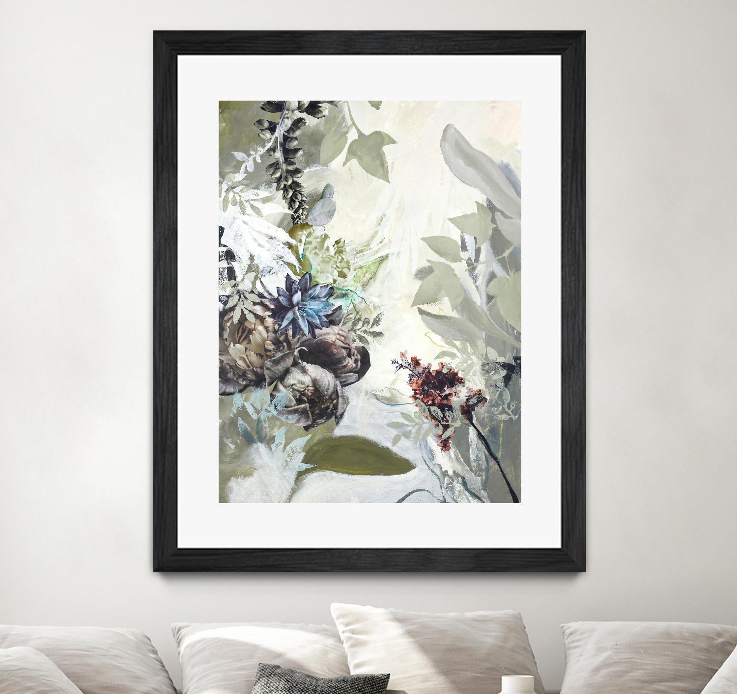 Green Garden by Design Fabrikken on GIANT ART - multi contemporary, floral/still life