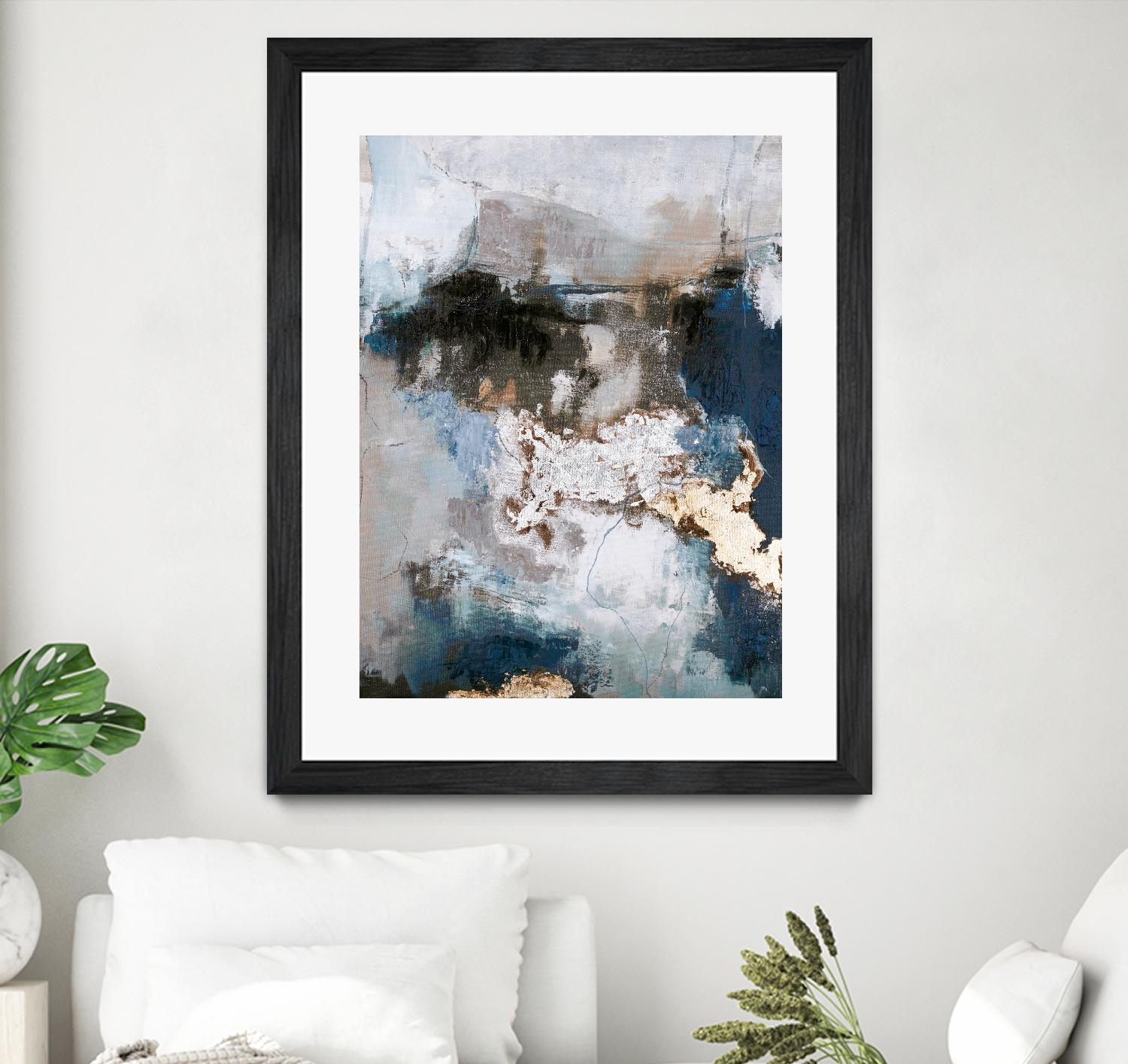 Waterfall by Design Fabrikken on GIANT ART - multi abstracts