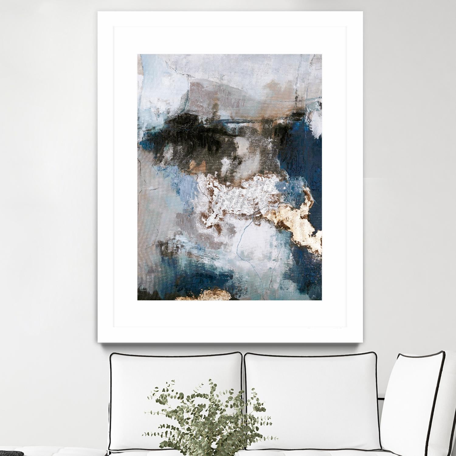 Waterfall by Design Fabrikken on GIANT ART - multi abstracts