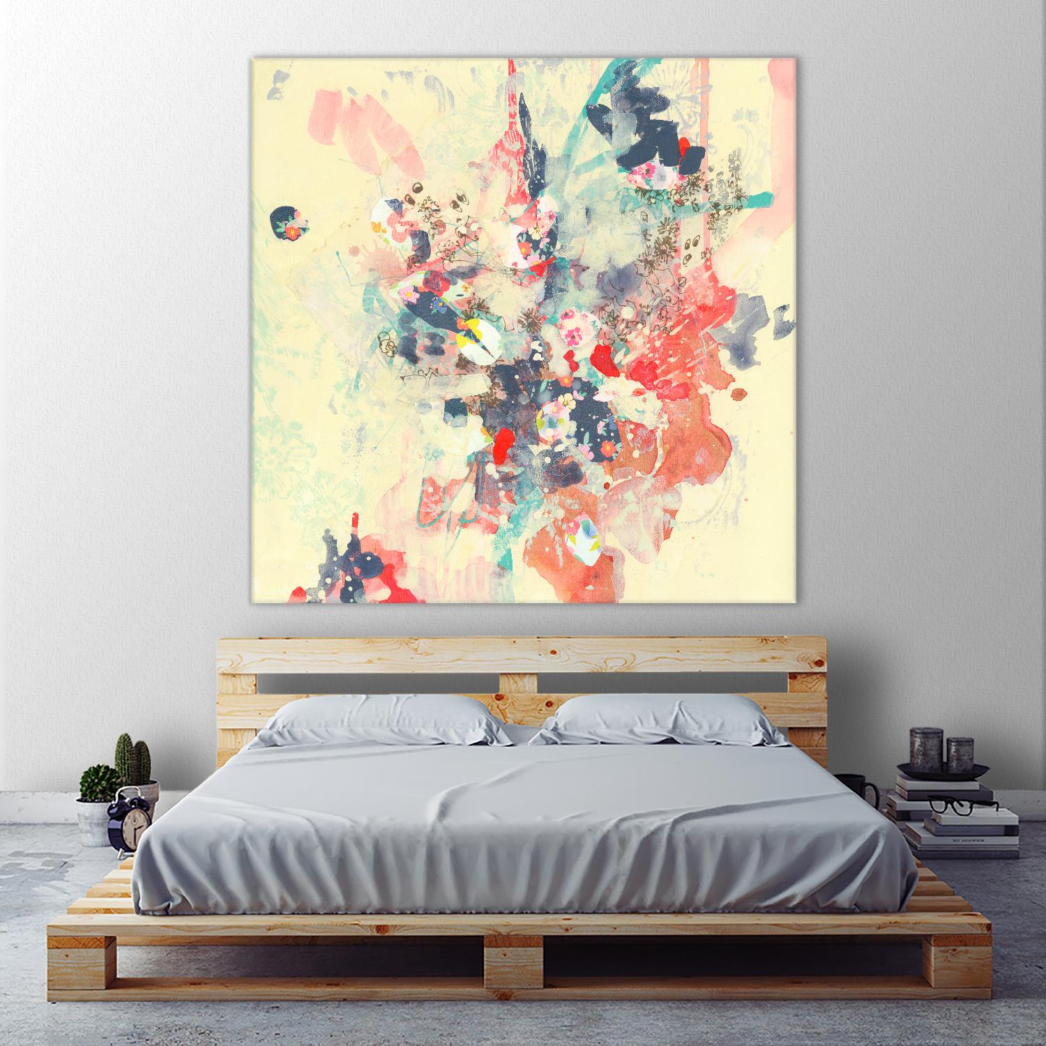 Cream II by Kathryn Neale on GIANT ART - multi abstracts, contemporary