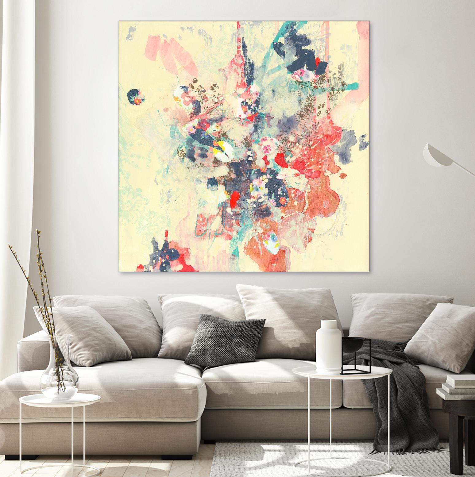 Cream II by Kathryn Neale on GIANT ART - multi abstracts, contemporary