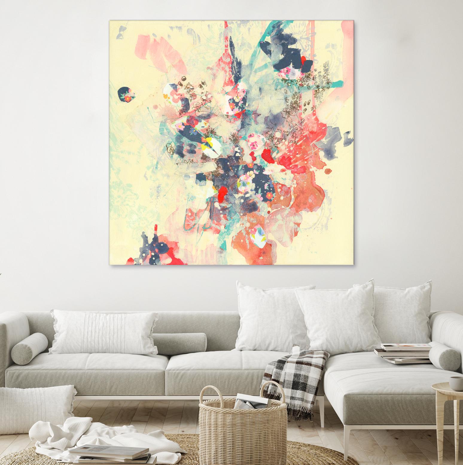 Cream II by Kathryn Neale on GIANT ART - multi abstracts, contemporary