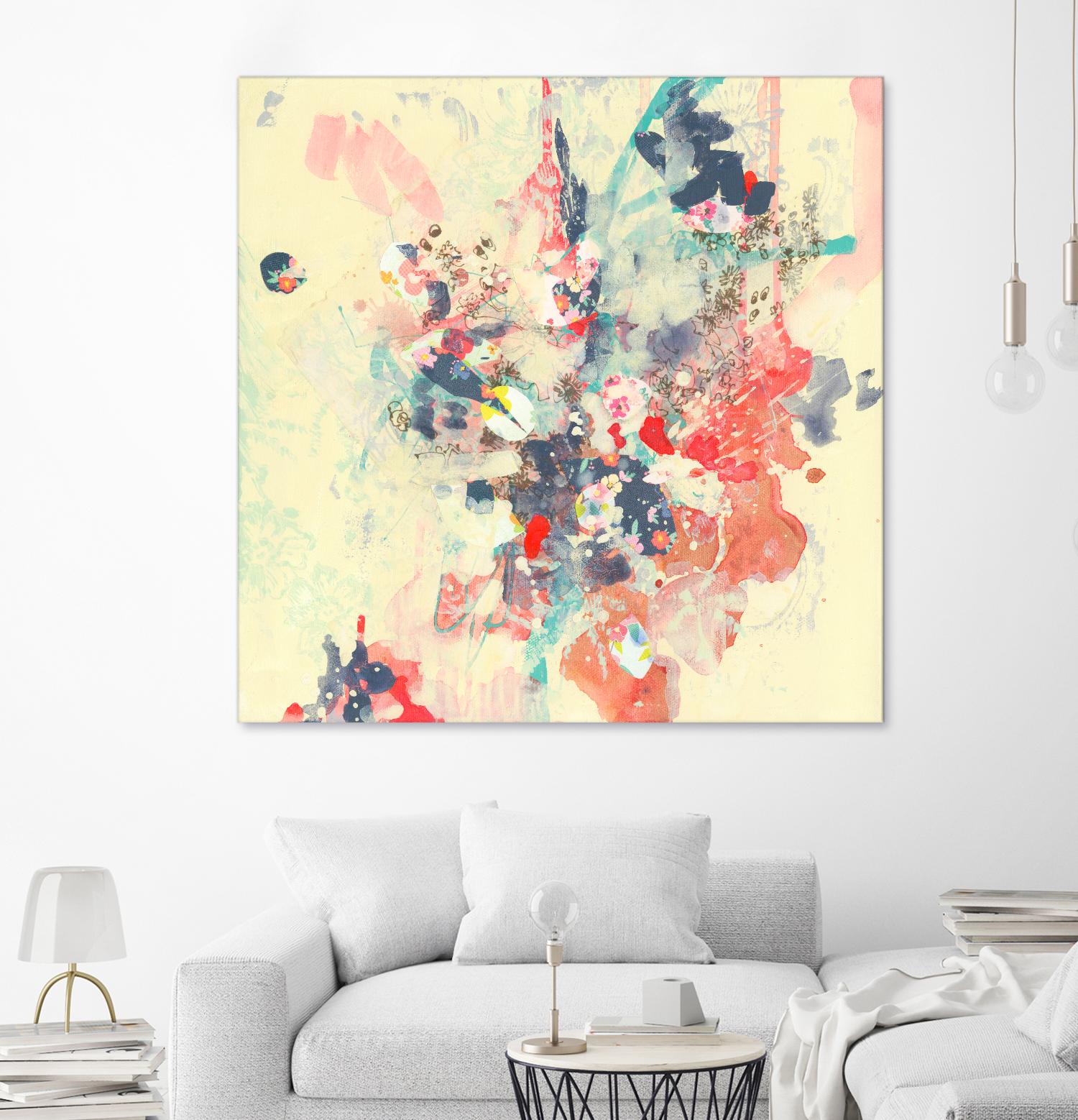 Cream II by Kathryn Neale on GIANT ART - multi abstracts, contemporary