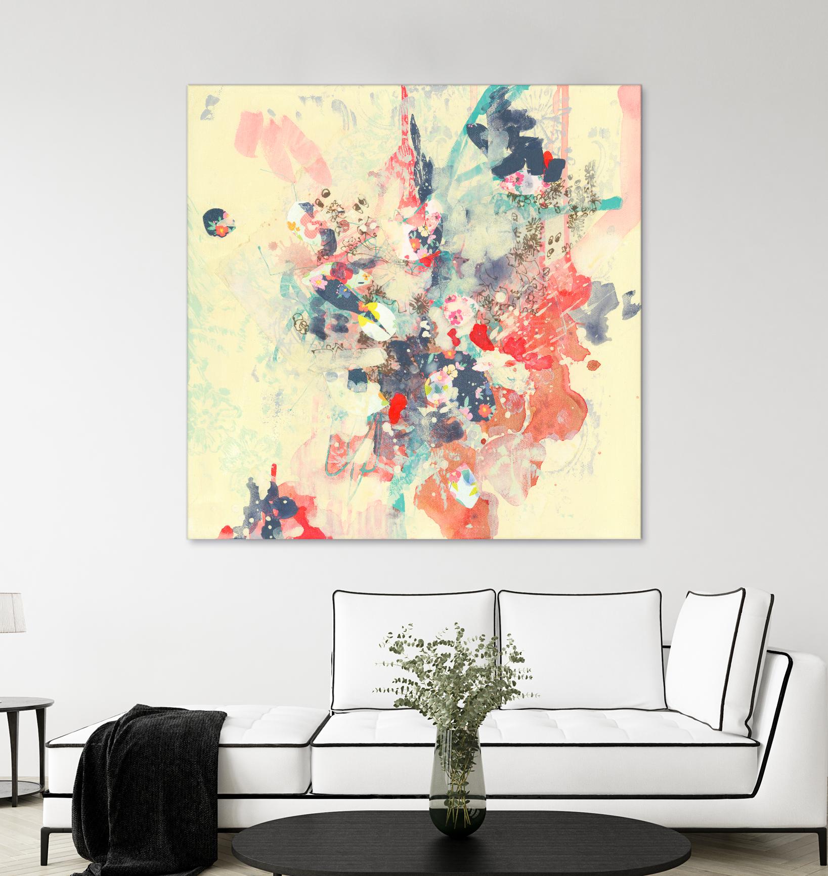 Cream II by Kathryn Neale on GIANT ART - multi abstracts, contemporary
