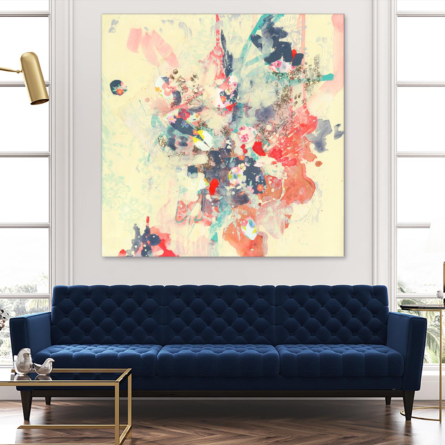 Cream II by Kathryn Neale on GIANT ART - multi abstracts, contemporary