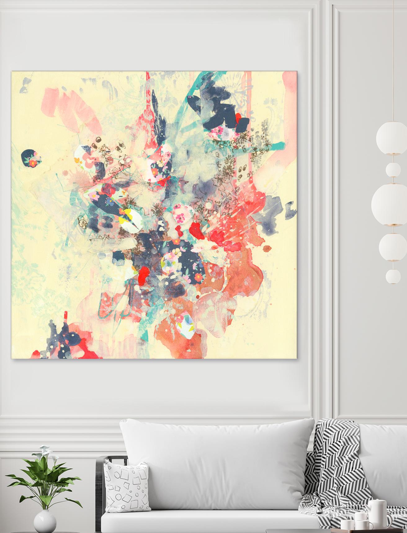 Cream II by Kathryn Neale on GIANT ART - multi abstracts, contemporary